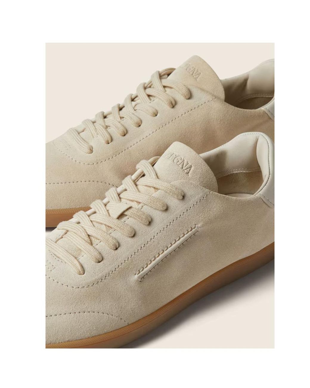 Zegna Brown 232 Low-Top Sneakers for men
