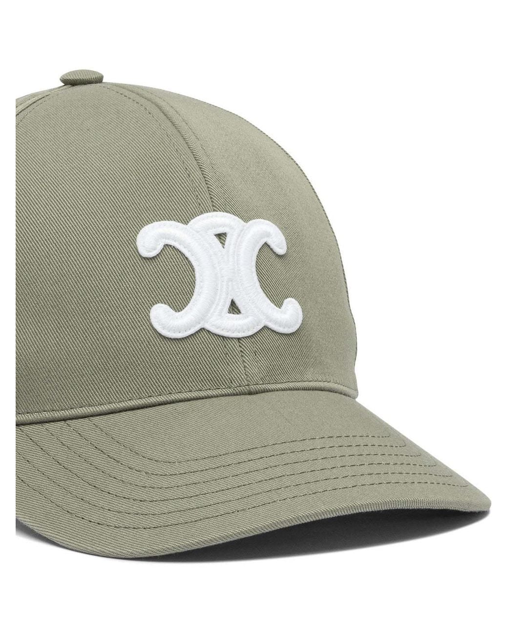 Céline Green Triomphe Baseball Cap