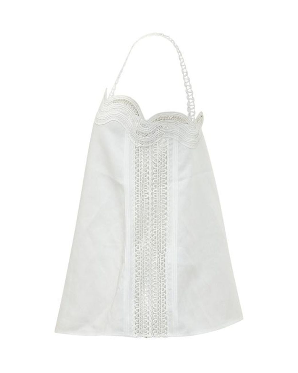 Boss White Boss Badorina Lace-Trim Camisole Top