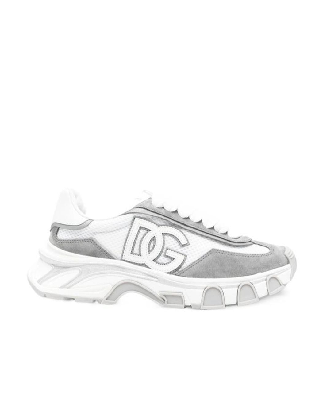 Dolce & Gabbana White Dg Country Road Sneakers