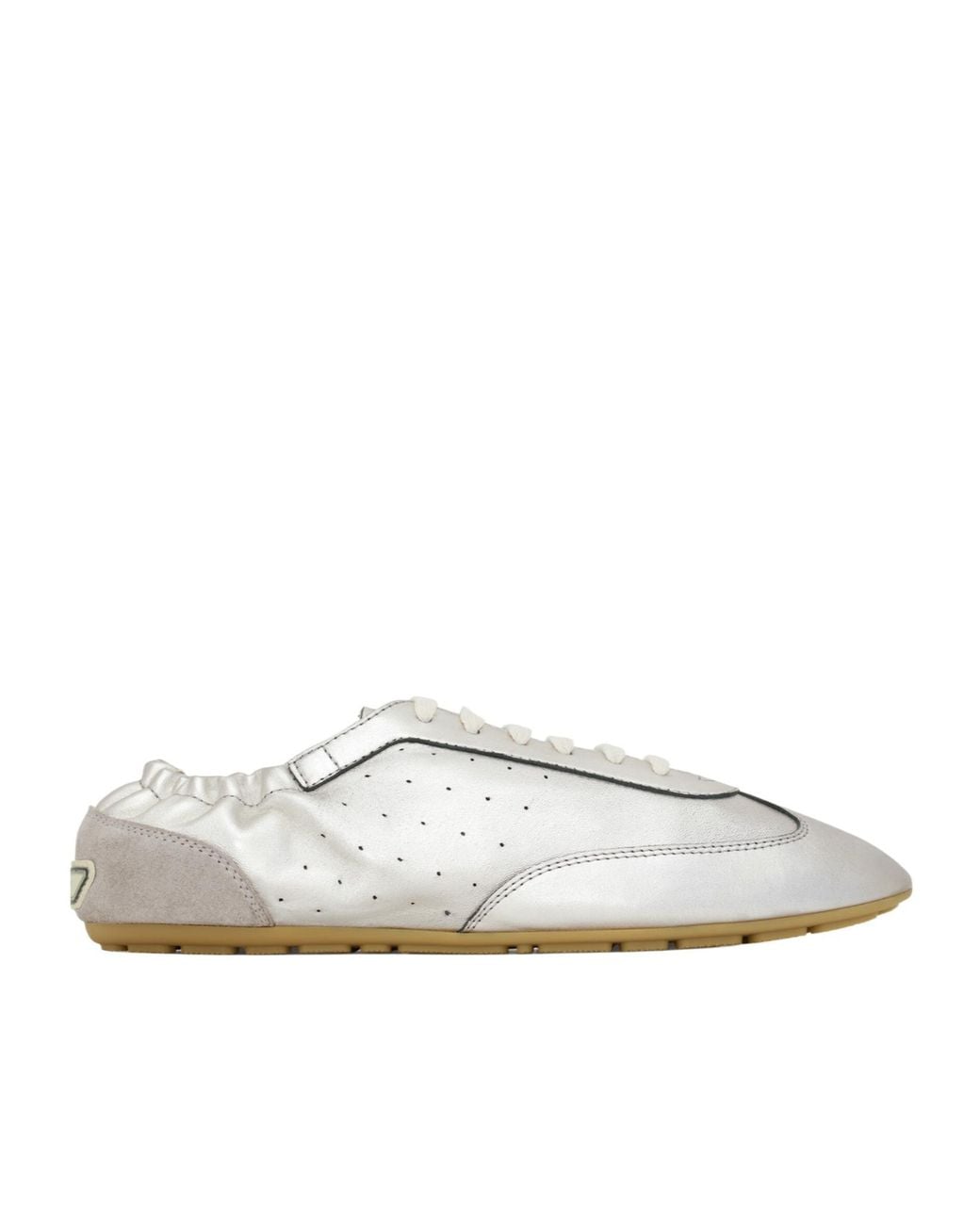 Saint Laurent White Lewis Sneakers