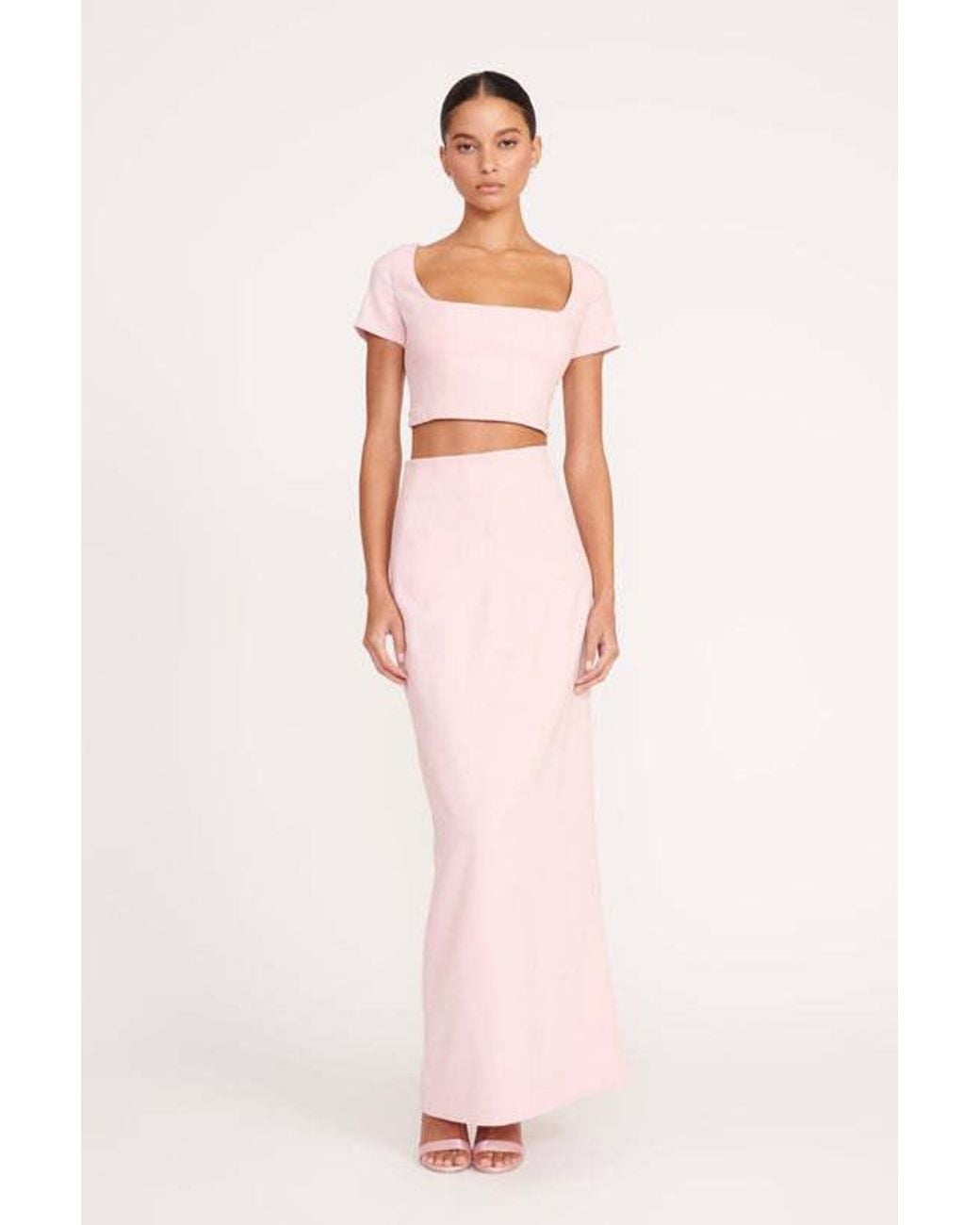 Staud Pink Short Top