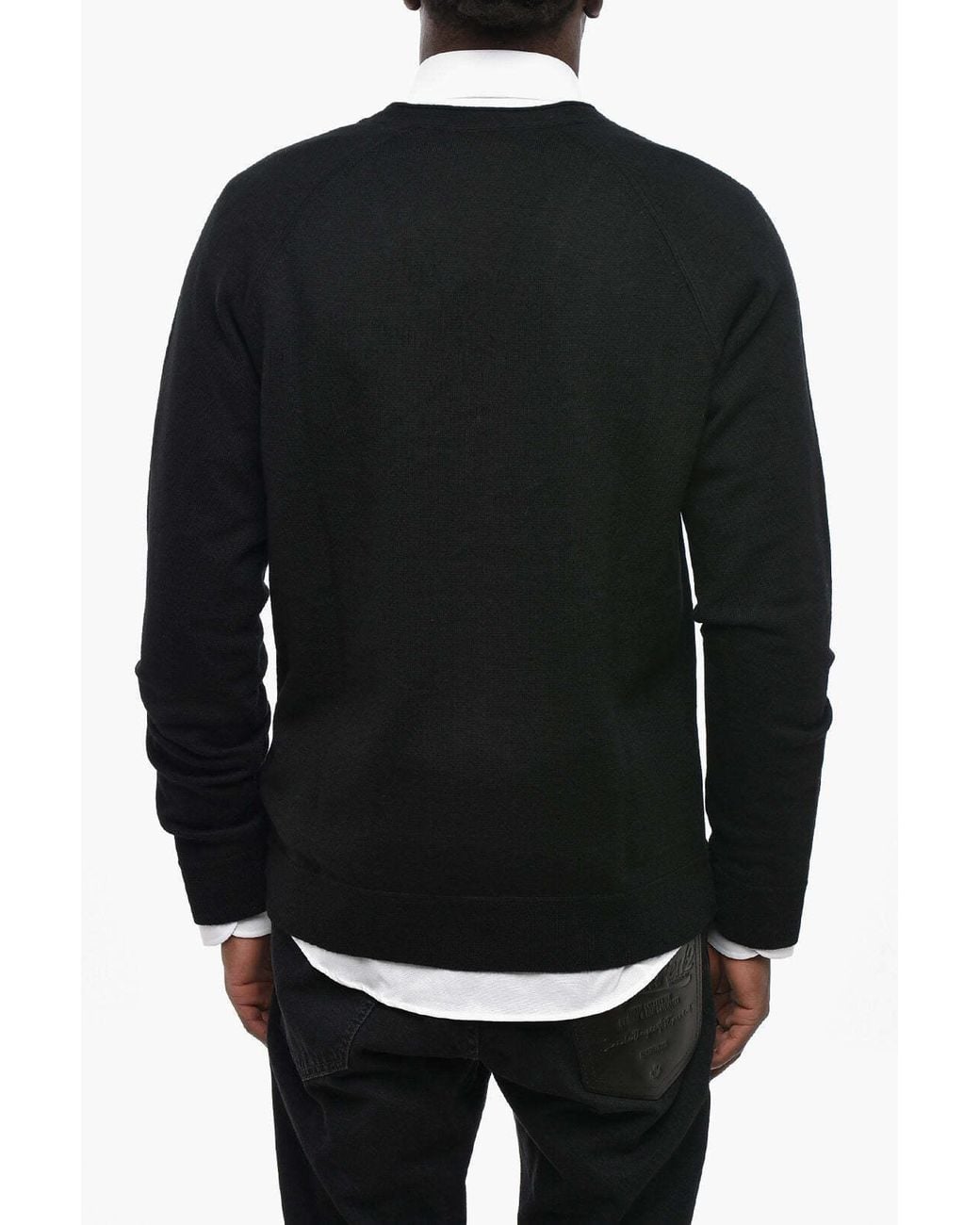 DSquared² Black Patch Pocket Cardigan for men