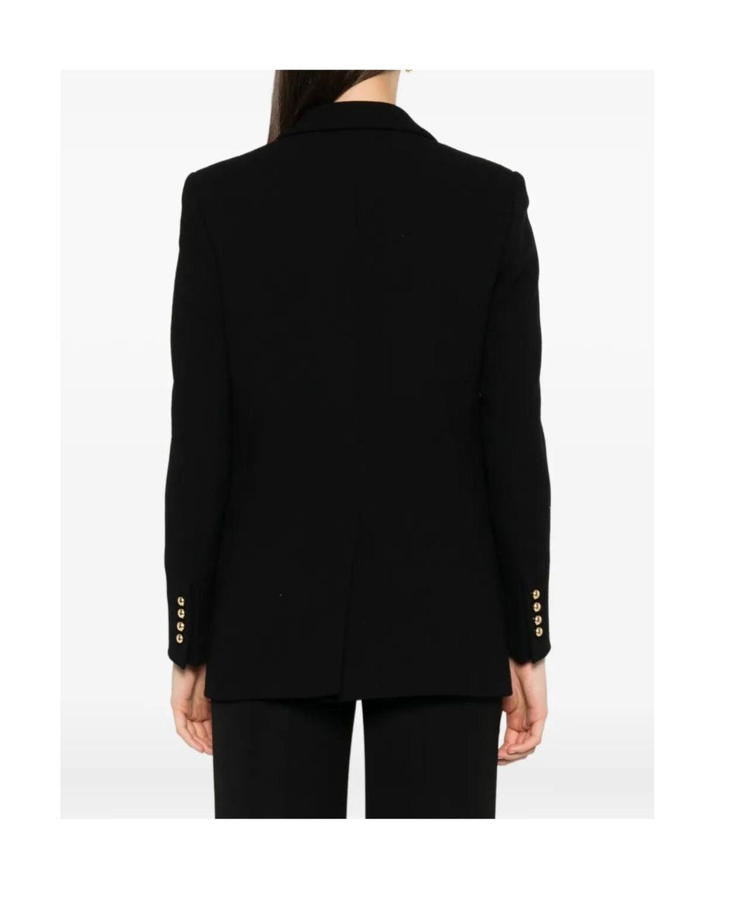 Blazé Milano Black Blazé Milano Reesse Double-Breasted Jacket