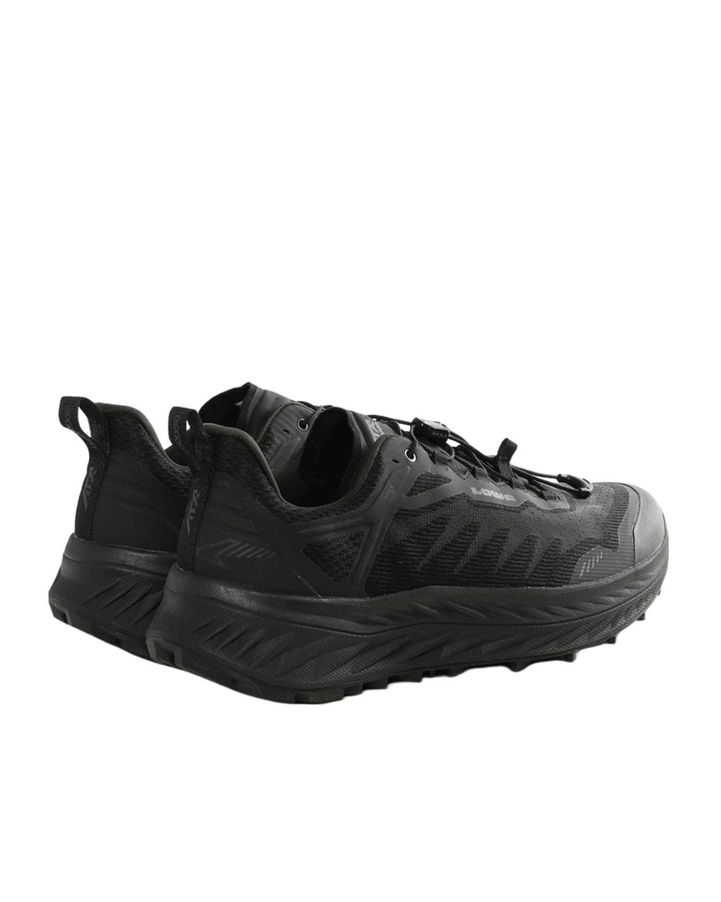 Lowa Black Pull Tab Sneakers for men