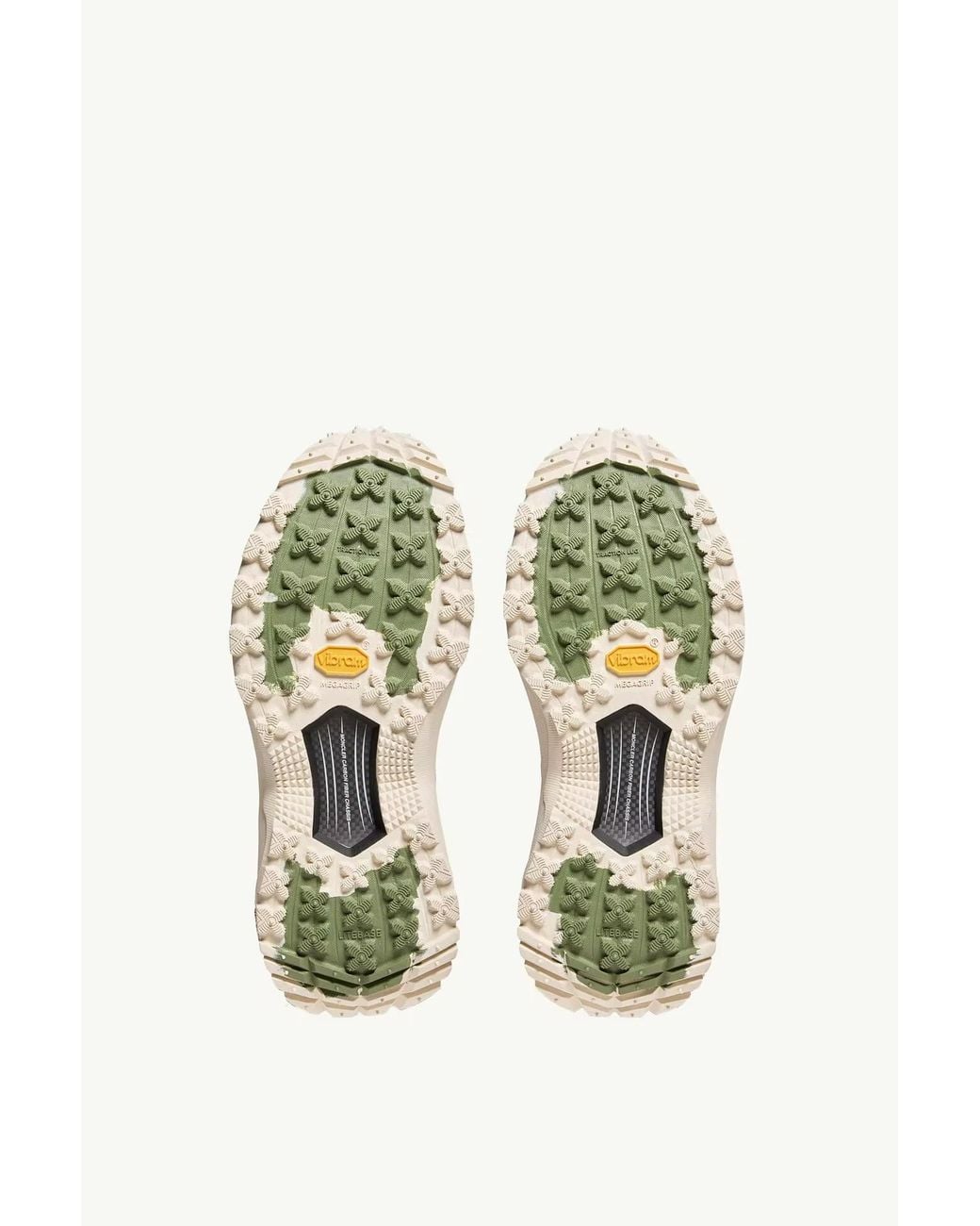 Moncler Natural Trailgrip Lite3 Lace-Up Sneakers