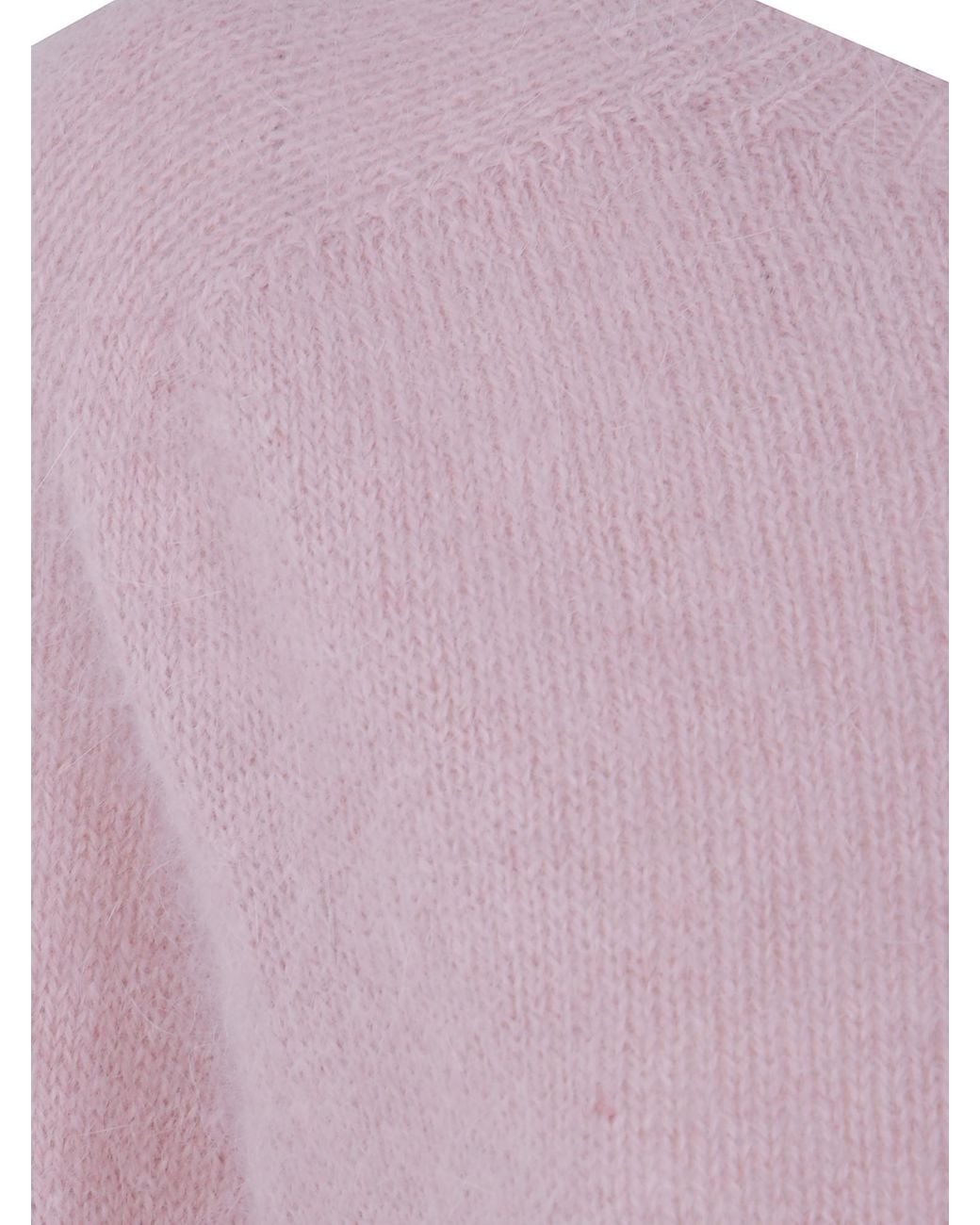 Nuur Purple Crew Neck Sweater