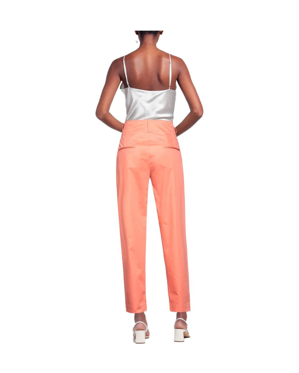 Isabel Marant Pink Fashion Solid Color Casual Pants