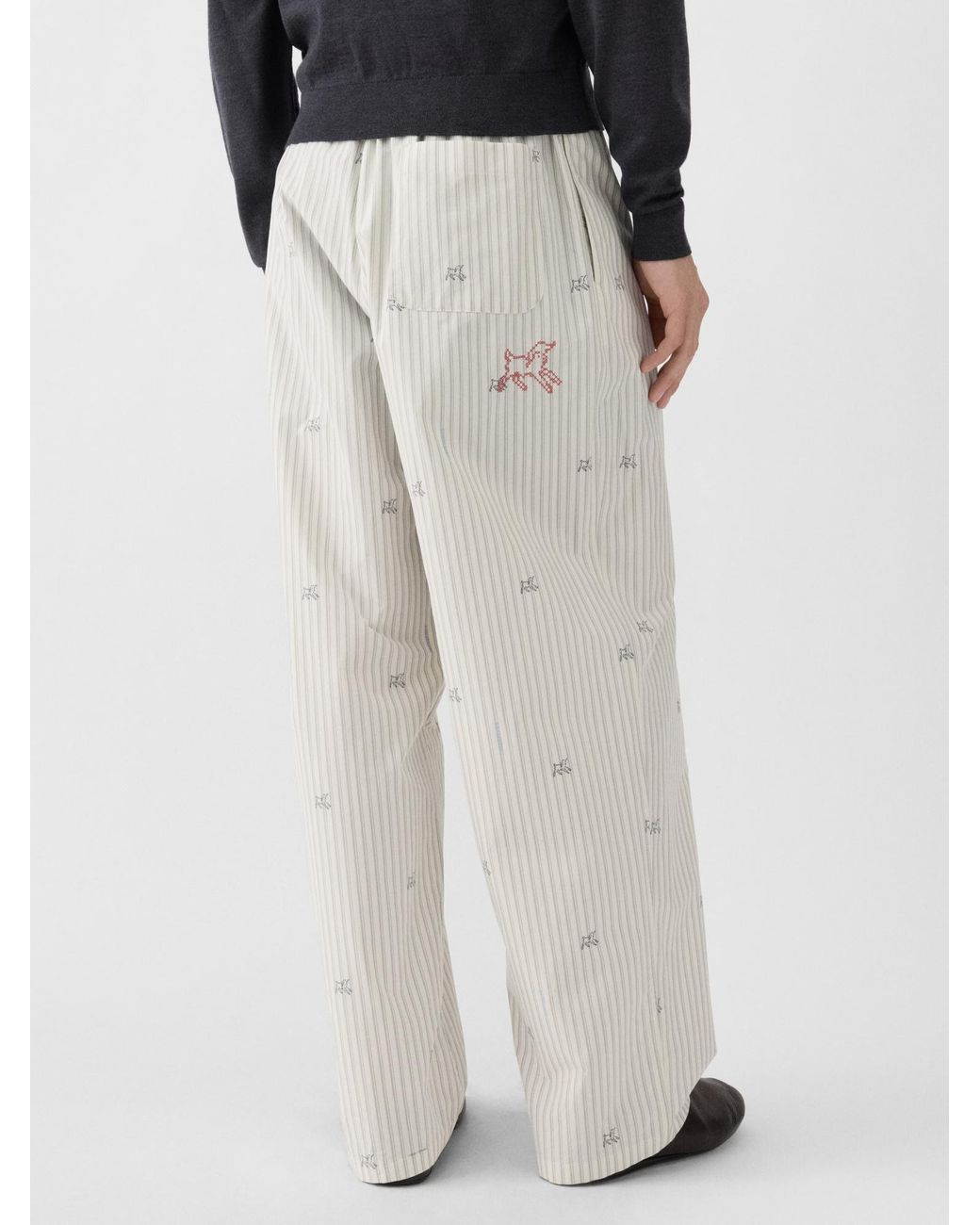 Jacquemus White The Pyjama Pants for men