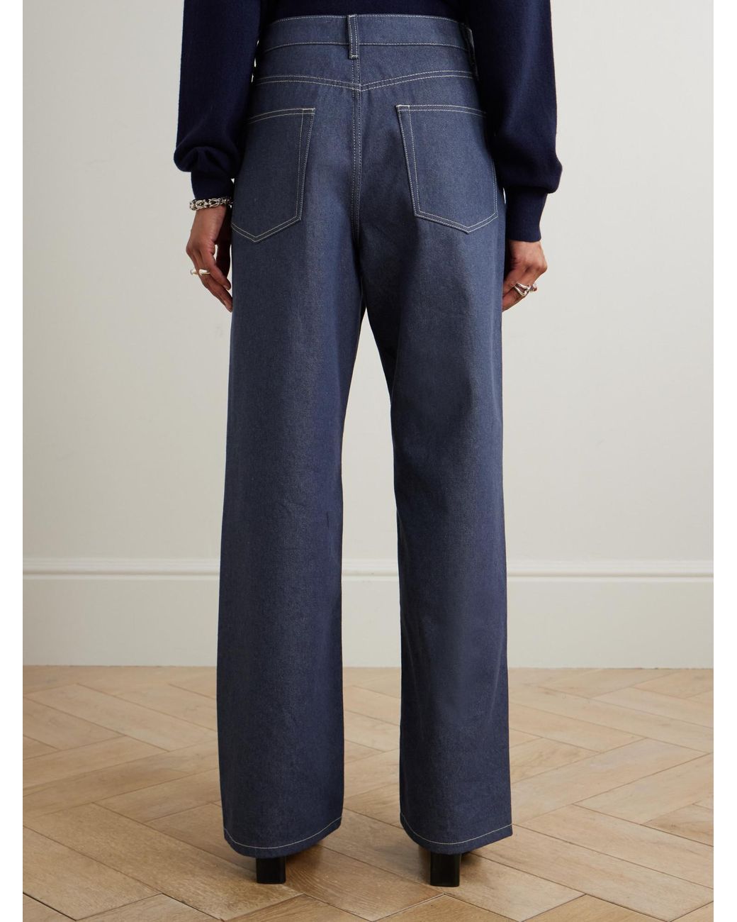 Rohe Blue Jeans With Waistband