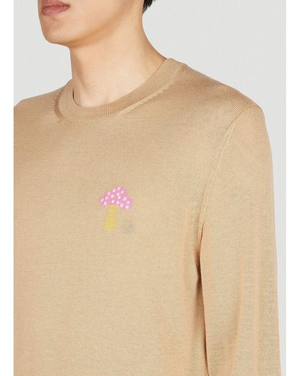 Comme des Garçons Natural Comme Des Garçons Shirt Crewneck Knitted Jumper for men