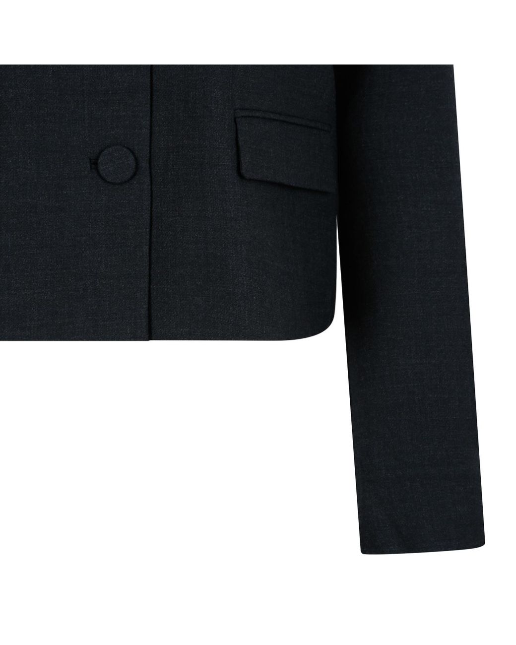 Self-Portrait Black Collared Jacket