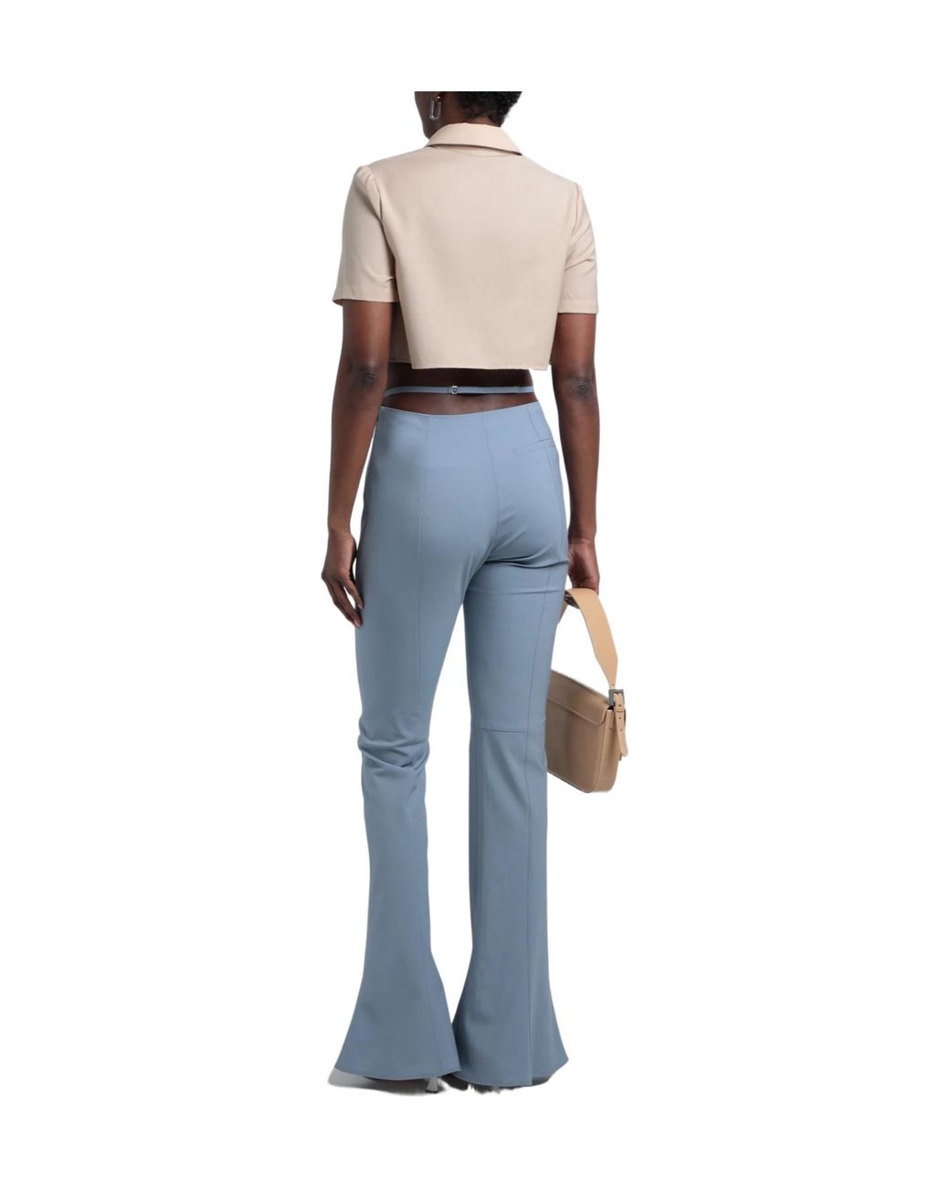 Jacquemus Blue Casual Trousers
