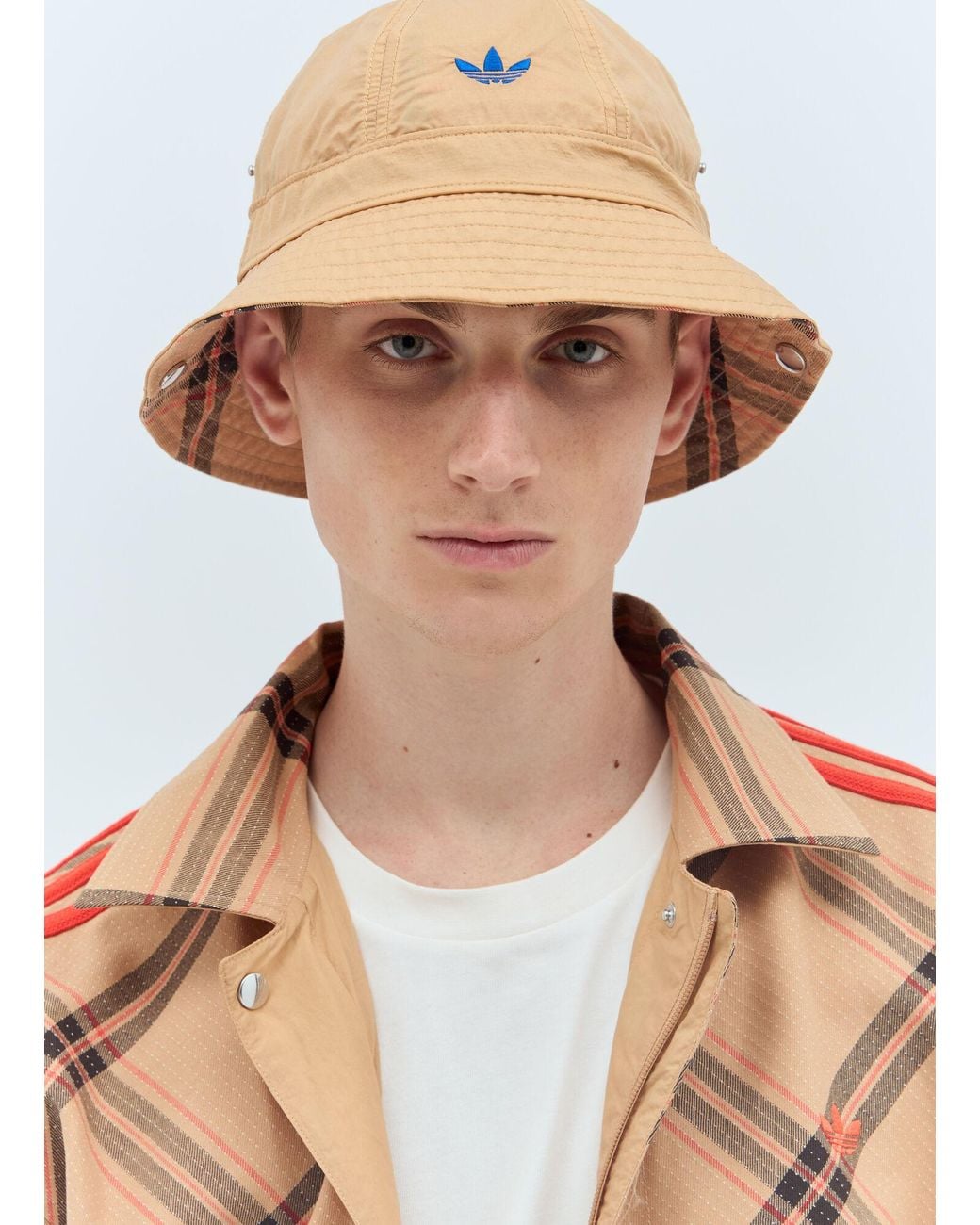 Adidas by Wales Bonner Brown Adidas Originals X Wales Bonner Reversible Bucket Hat for men
