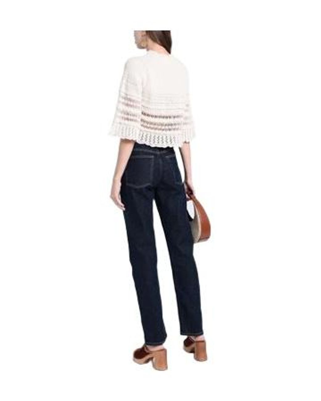Isabel Marant Natural Solid-Color Knitted Top