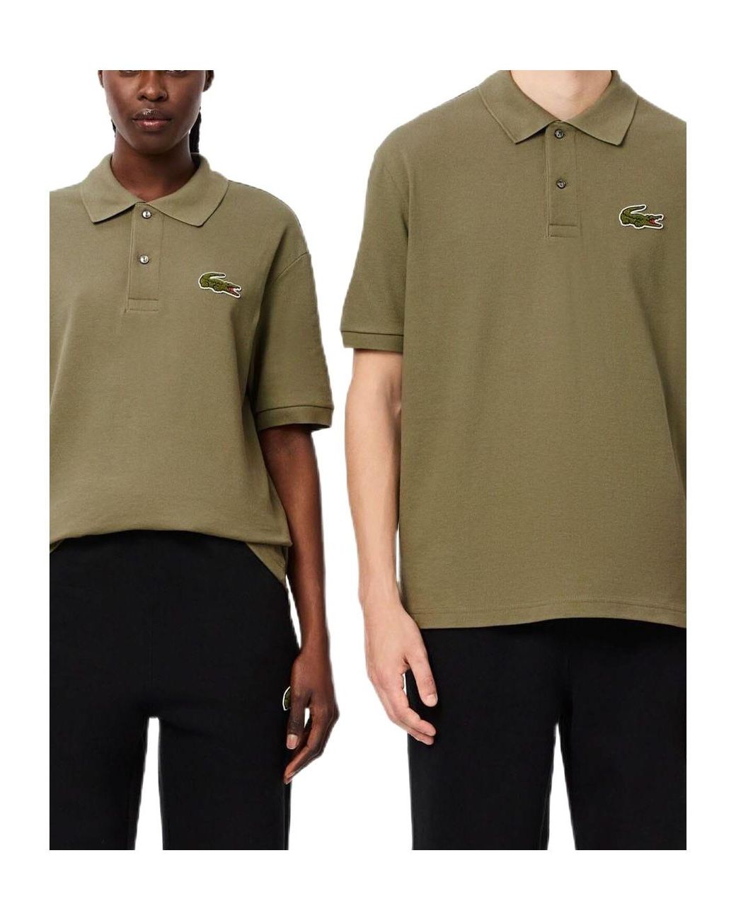 Lacoste Green Shortsleeve Polo Shirt for men