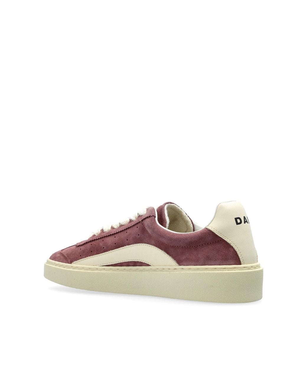 DSquared² Brown Low Up Rider Sneakers