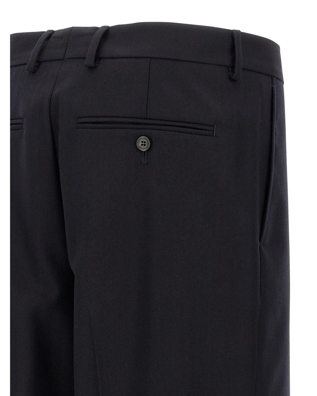 Dries Van Noten Black Penrud Straight-Leg Pants for men