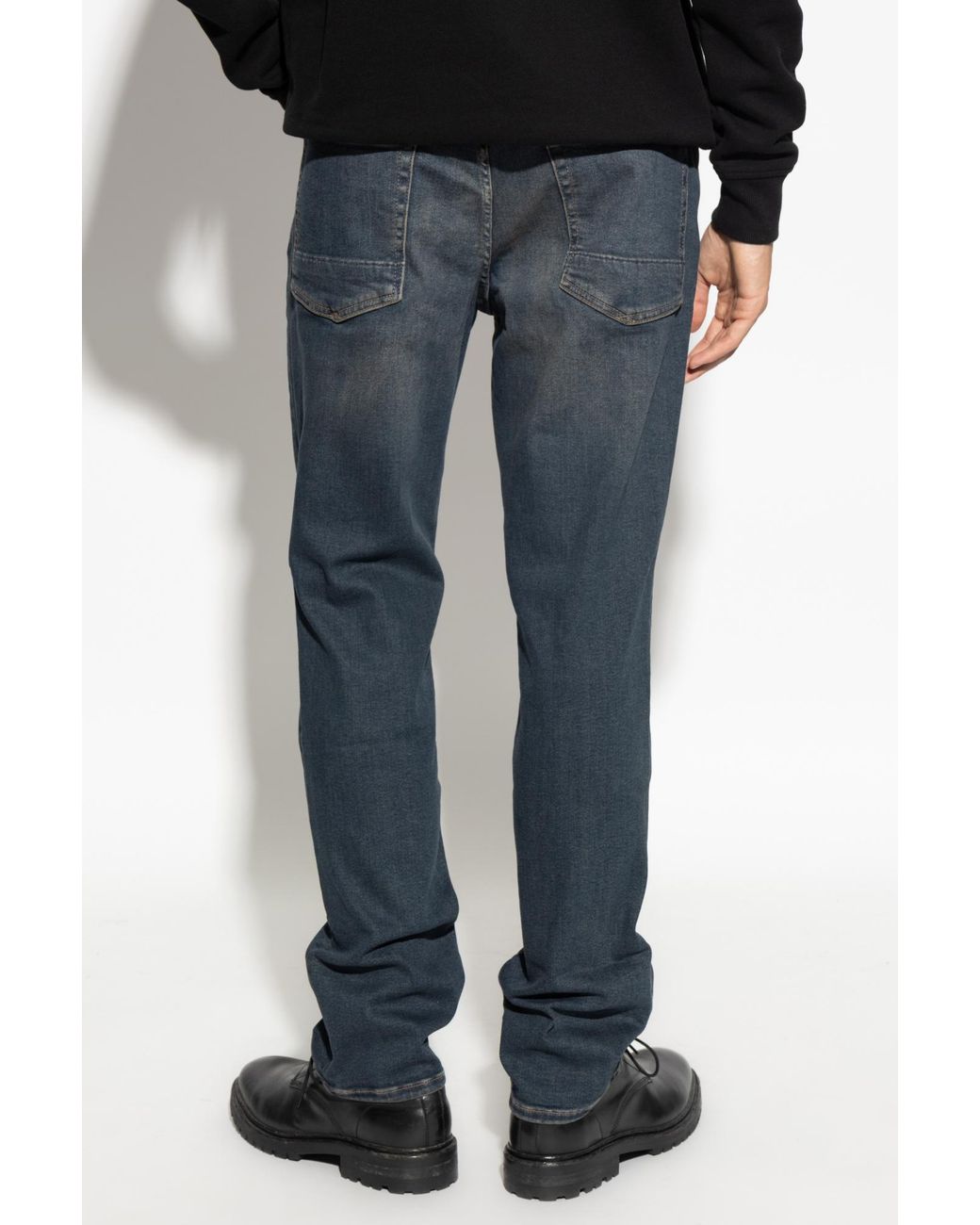 AllSaints Blue Slim Fit Casual Jeans for men