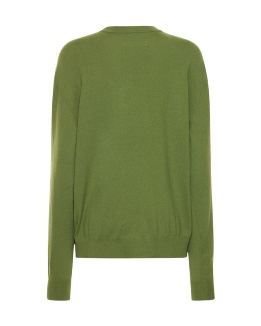 Extreme Cashmere Green Long-Sleeved Cashmere Blend Knitwear