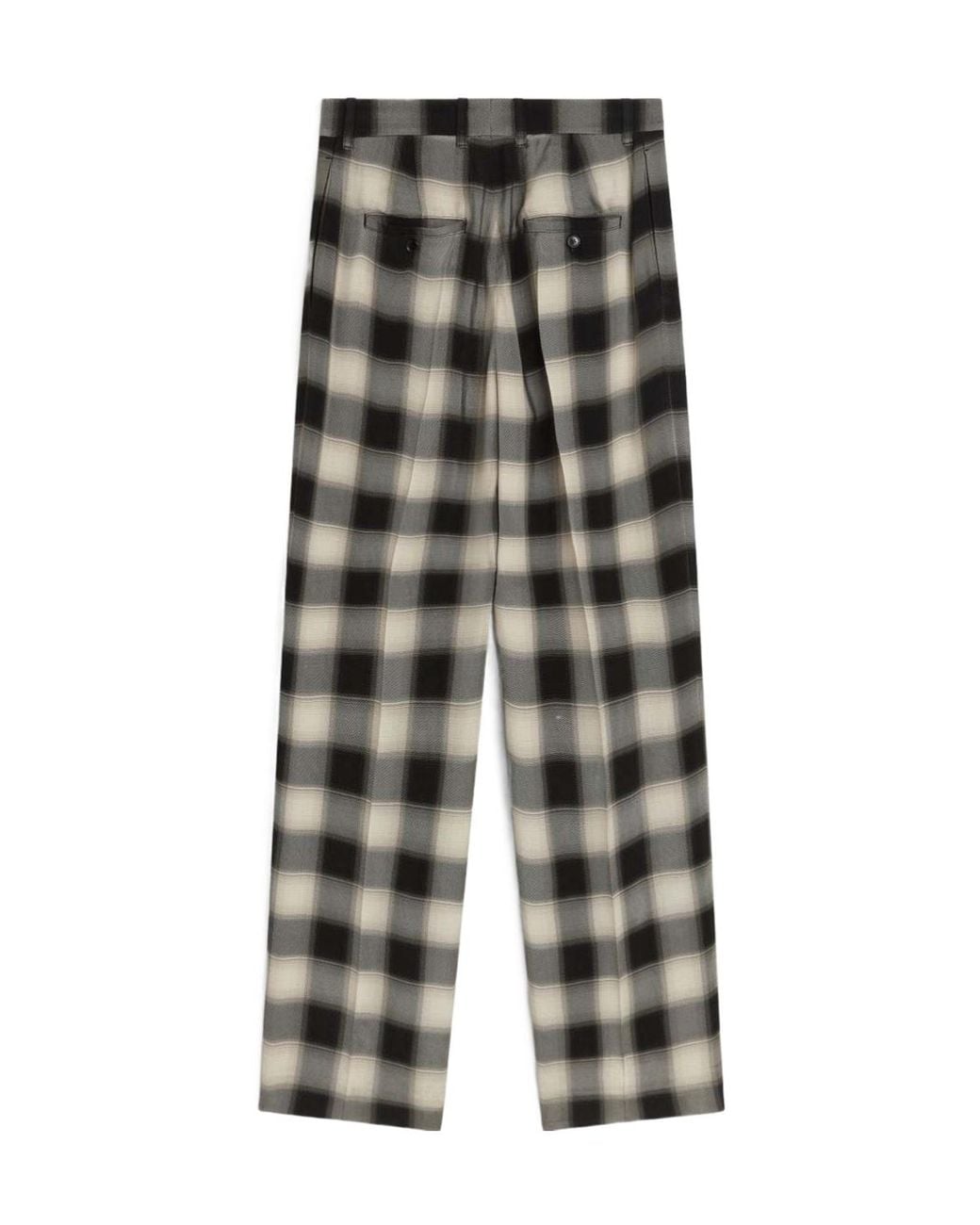 Phoebe Philo Gray Double Pleat Trousers