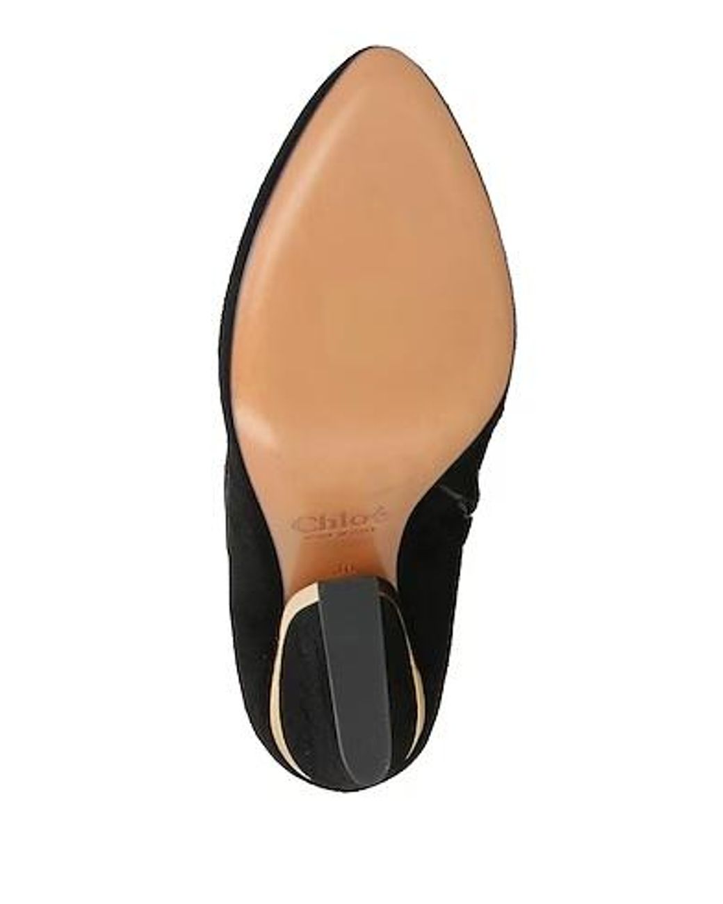 Chloé Black Ankle Boots Leather