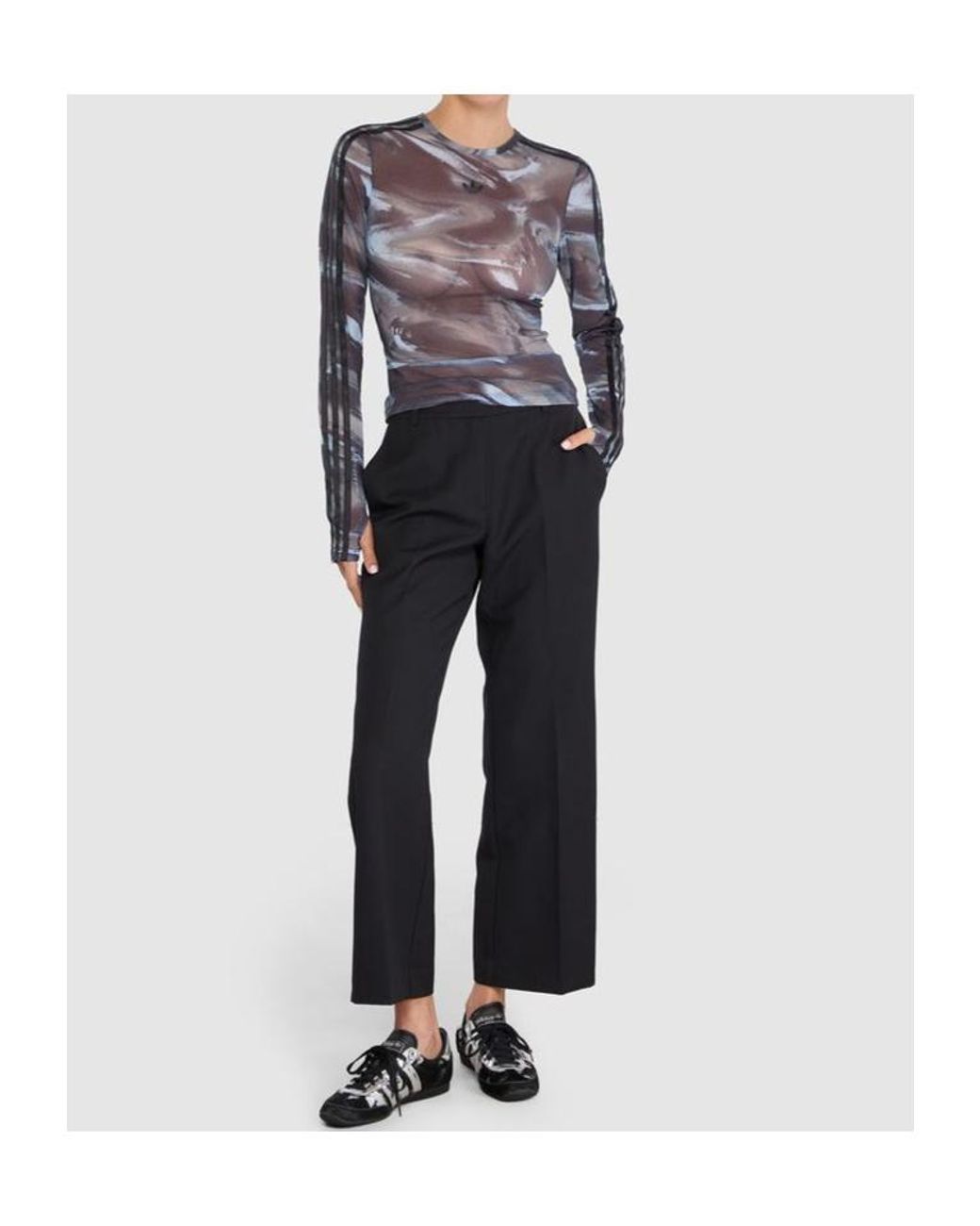 Anine Bing Blue Thomas Pants
