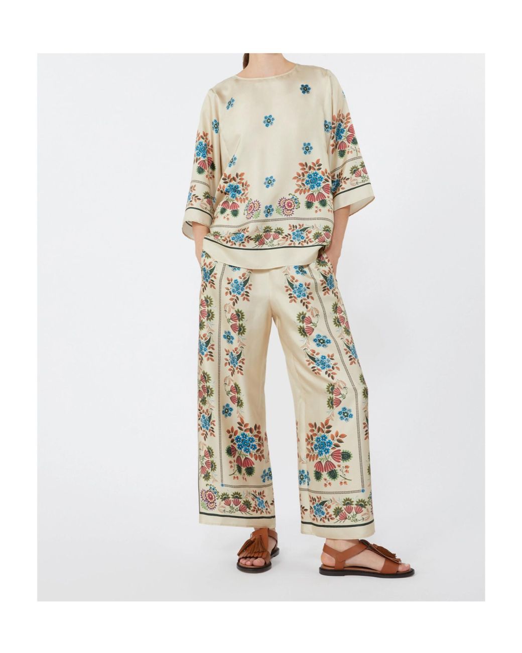 Weekend by Maxmara Multicolor Wide Trousers