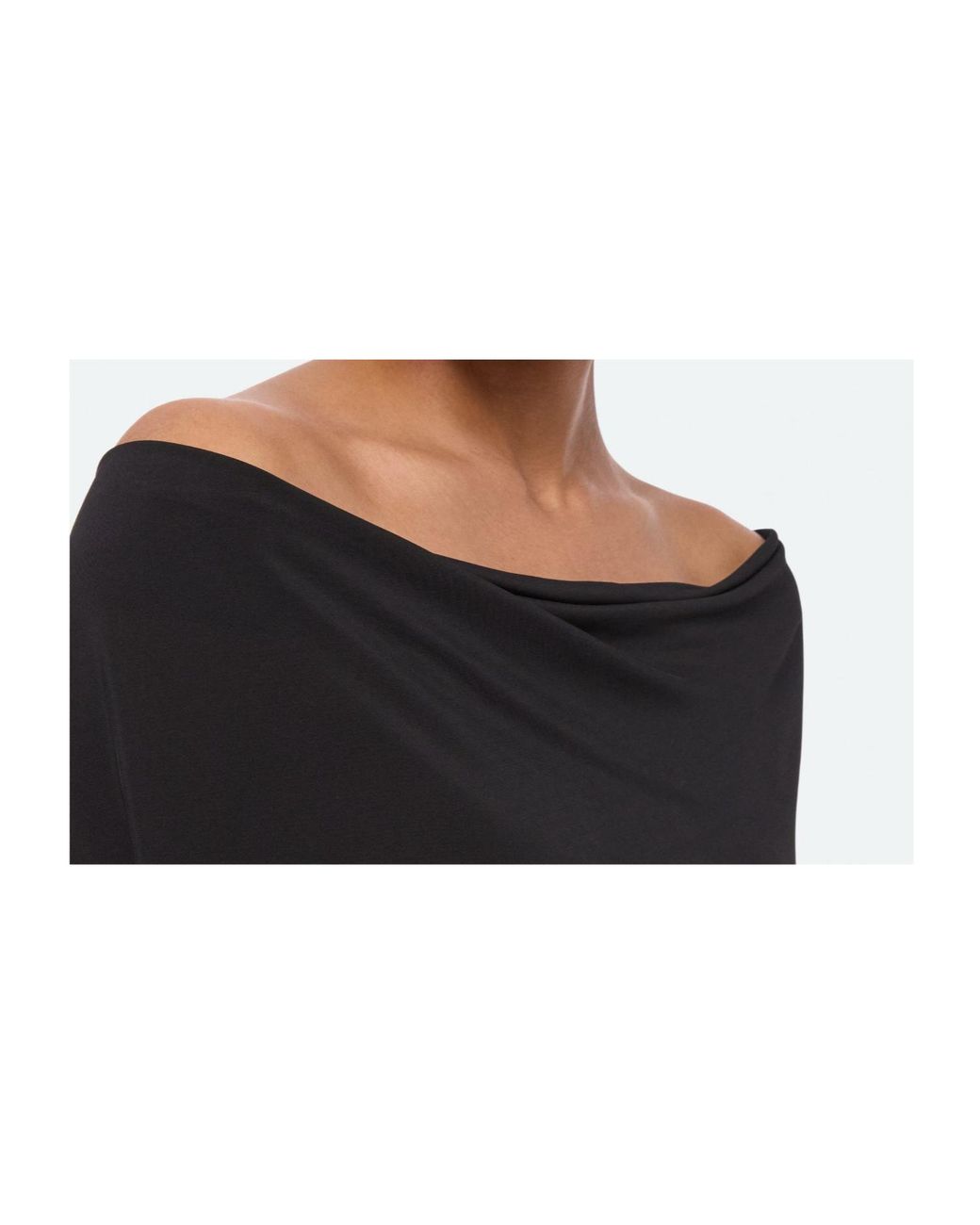 Helmut Lang Black Long-Sleeved Top