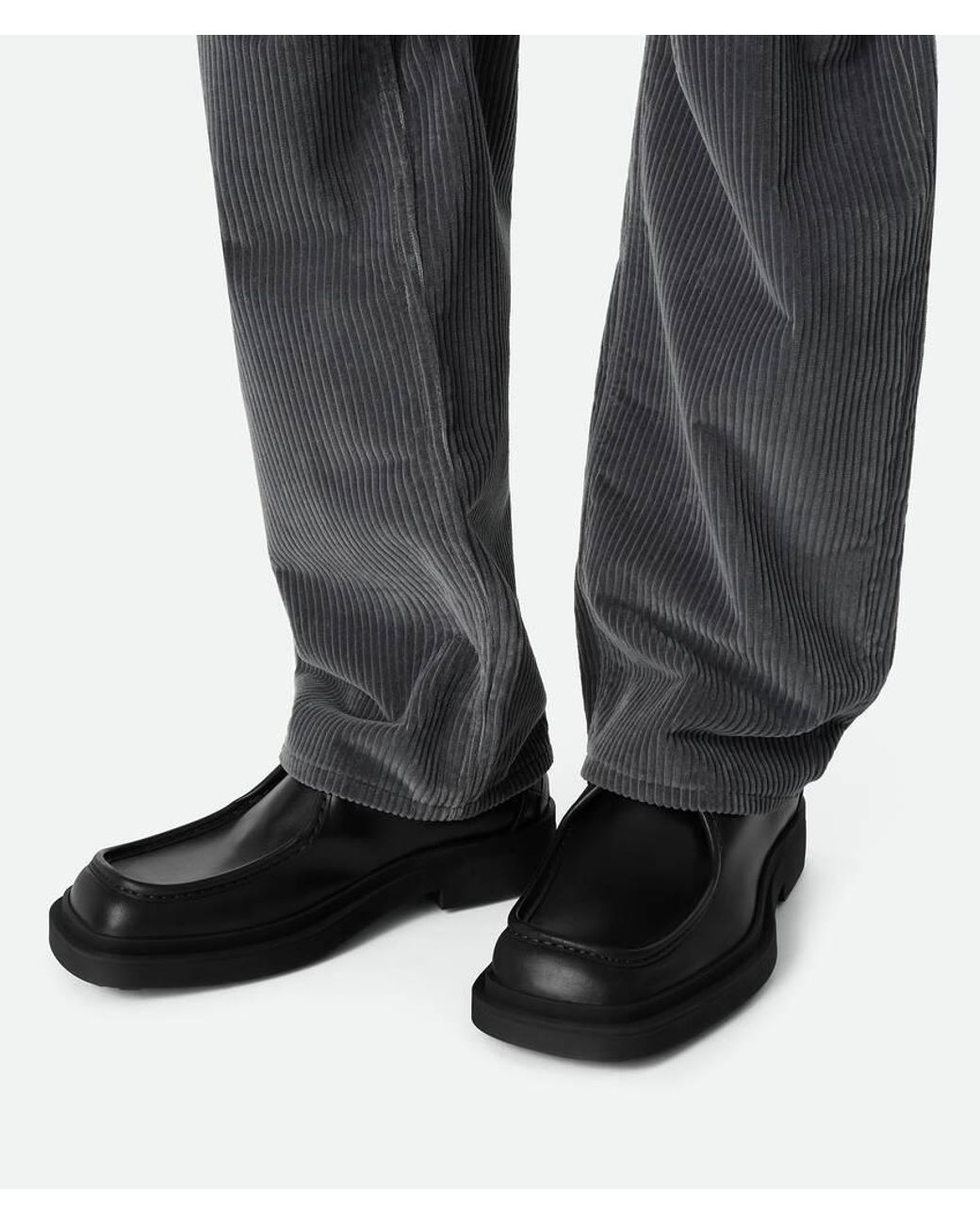 Bottega Veneta Black Ben Lace-Up Shoes for men