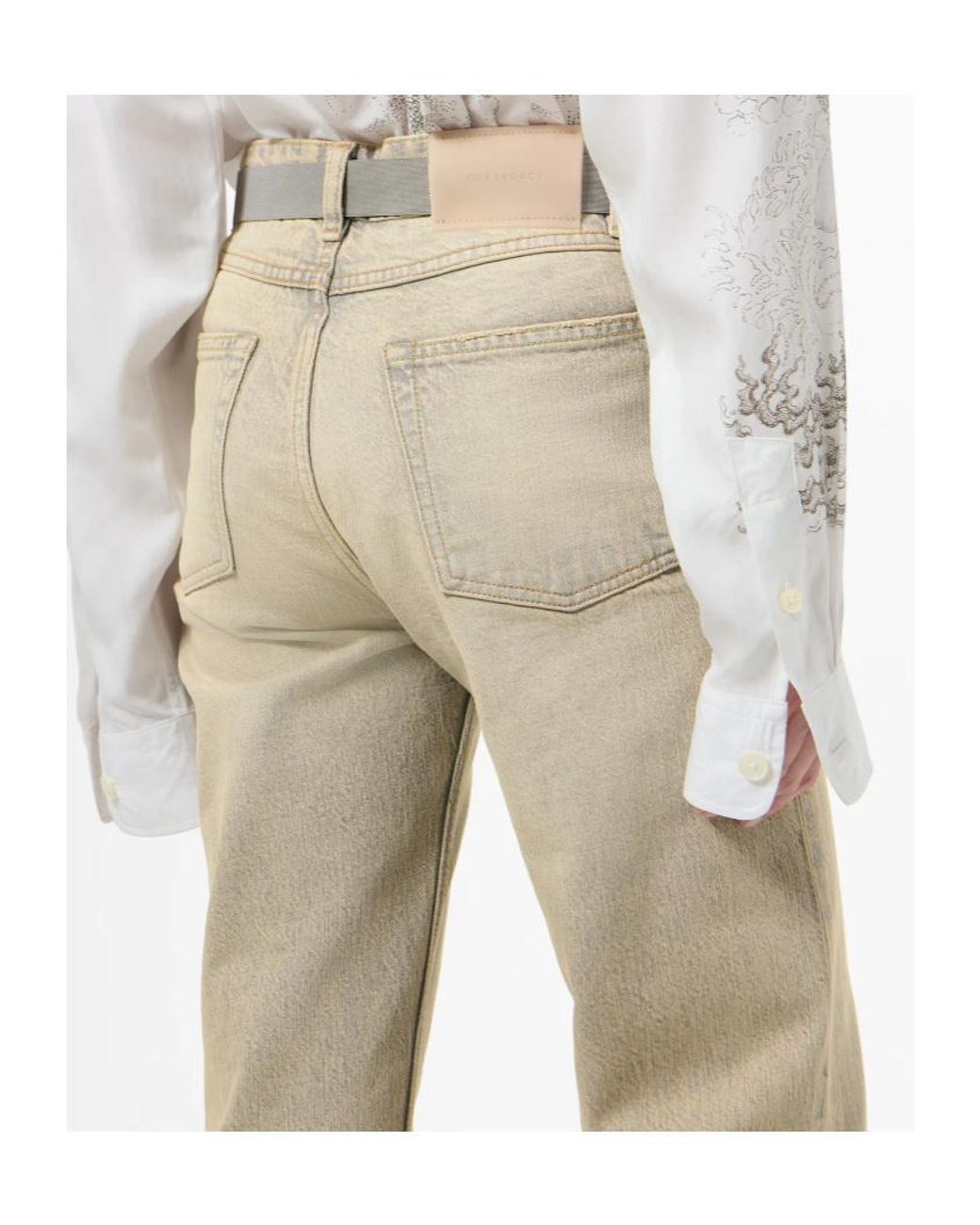 Our Legacy Natural Straight Flare Jeans
