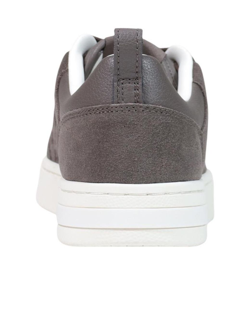 ARMANI EXCHANGE Brown Monogram-Print Panelled Sneakers for men