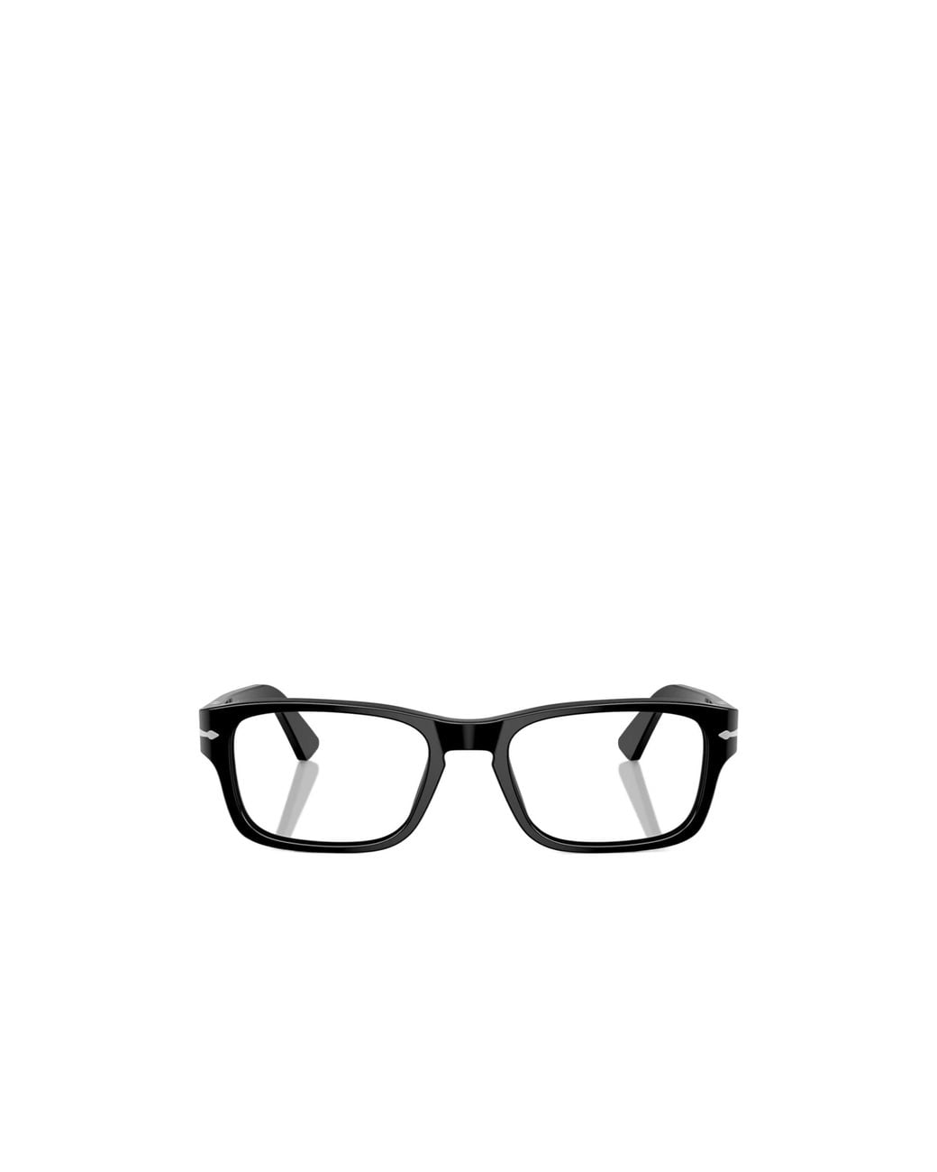 Persol White Geometric Flat Mirror for men