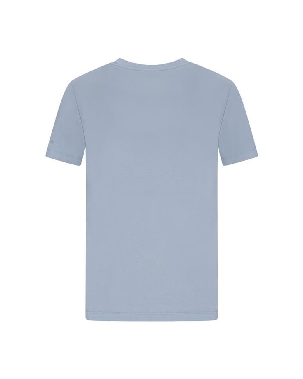 Max Mara Blue Madia Logo-Embroidered T-Shirt