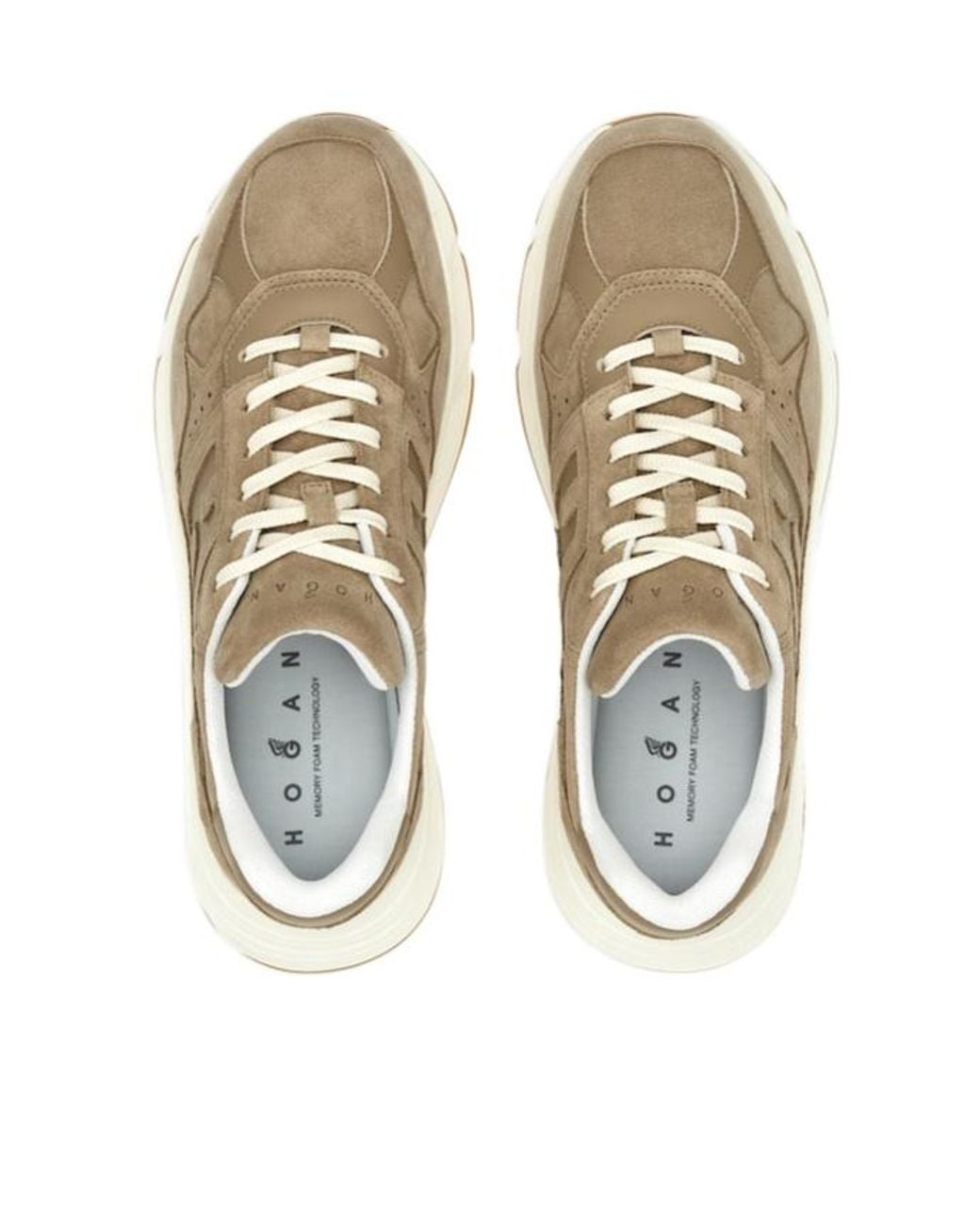 Hogan Multicolor Hyperlight Side Logo Panelled Sneakers for men