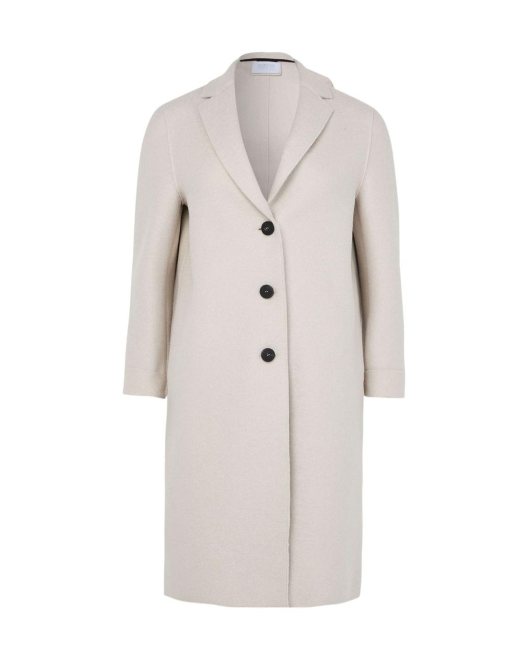 Harris Wharf London Natural Long Sleeve Coat