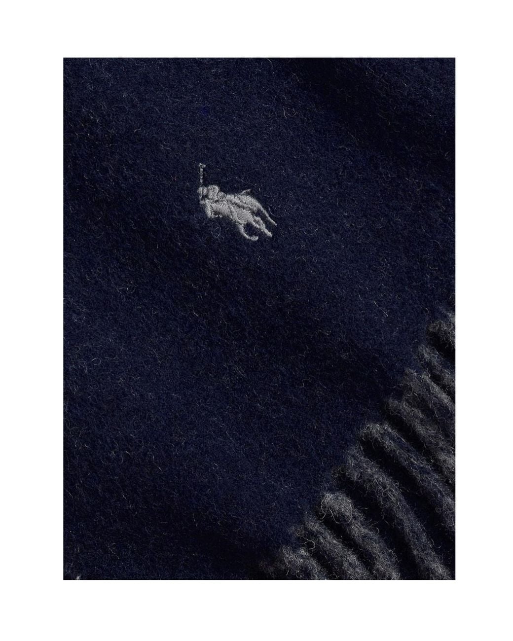 Polo Ralph Lauren Blue Polo-Pony Scarf for men