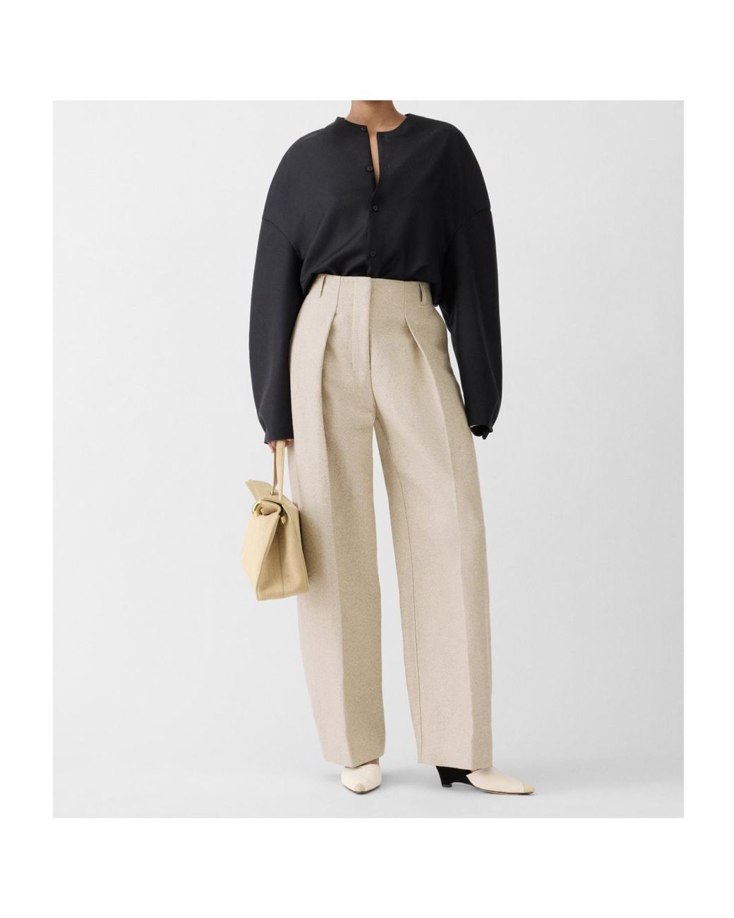 Jacquemus White The Ovalo Pants