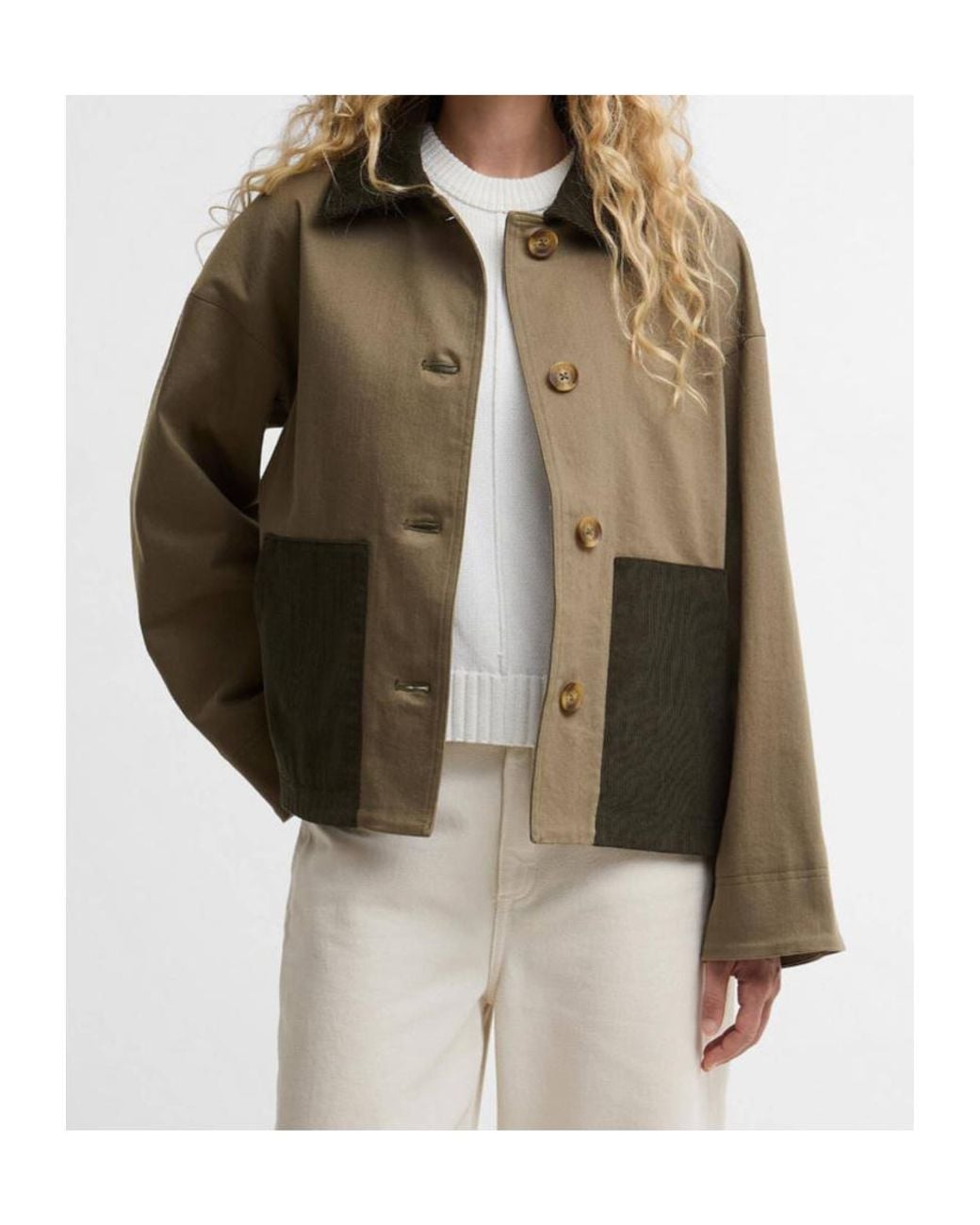 Barbour Green Cloverdale Casual Jacket