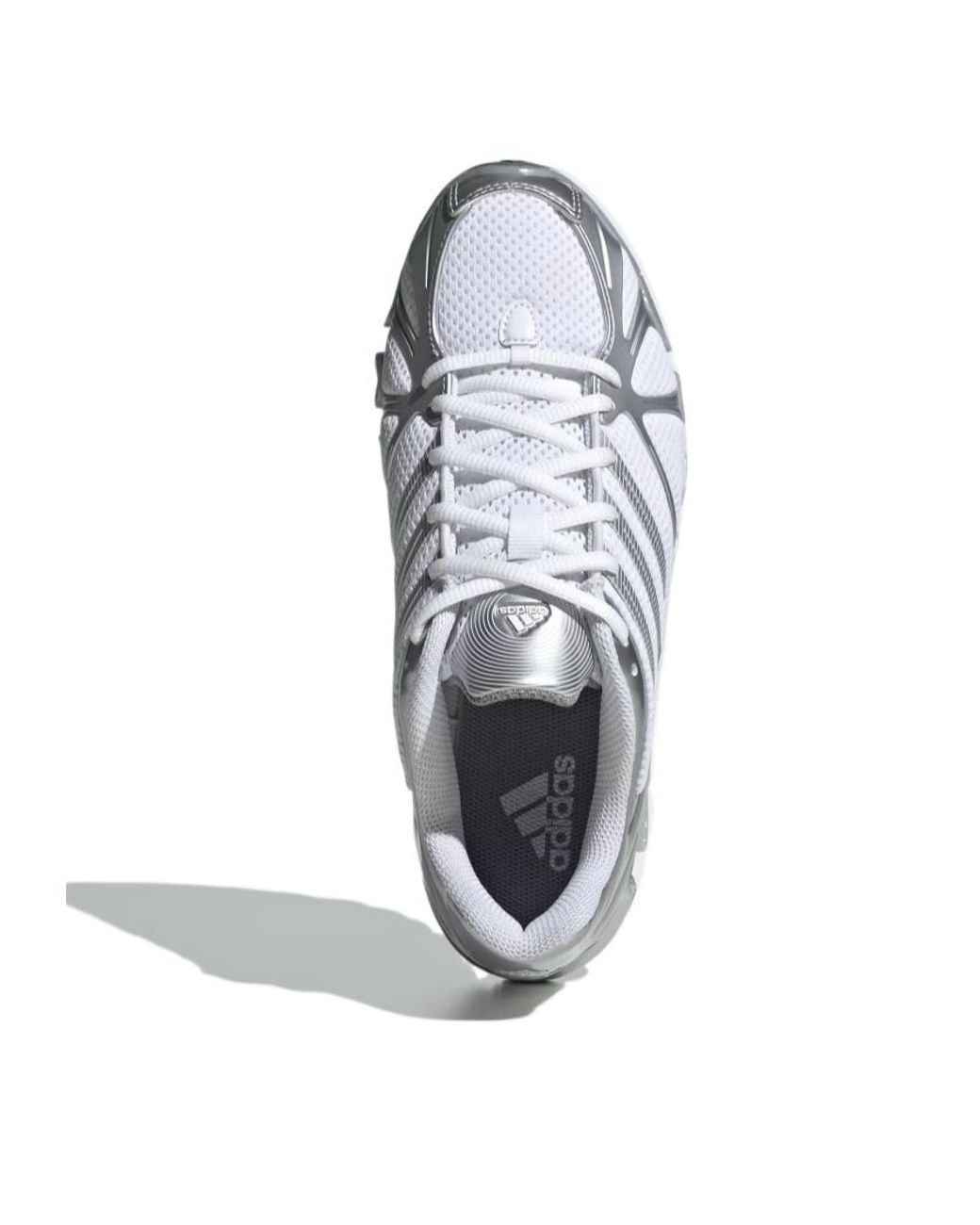 Adidas Originals White Mega Ghostride Lace-Up Sneakers