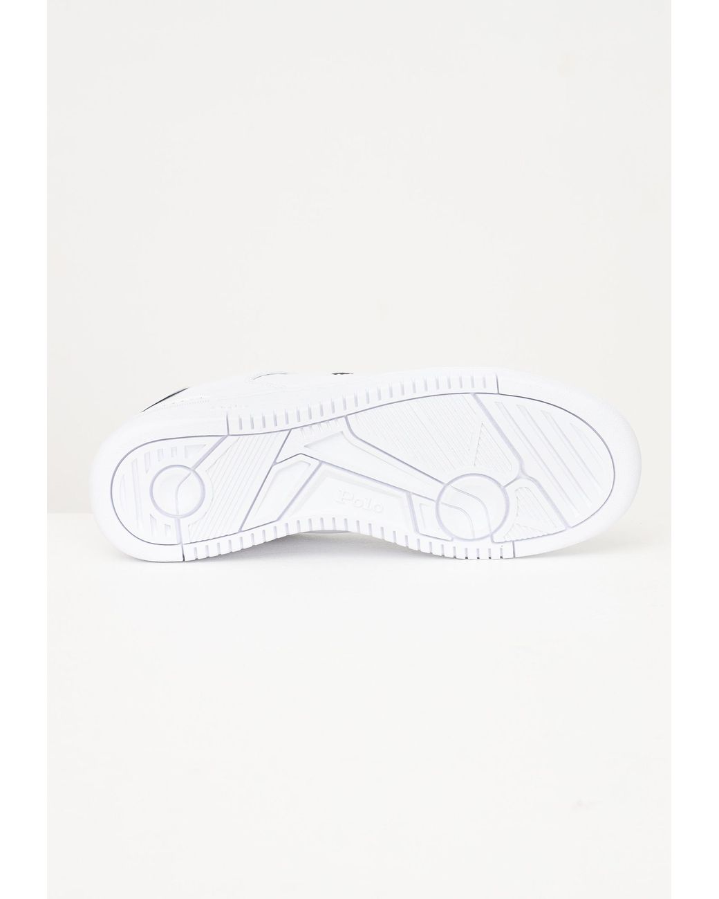 Polo Ralph Lauren White Masters Court Low-Top Sneakers for men