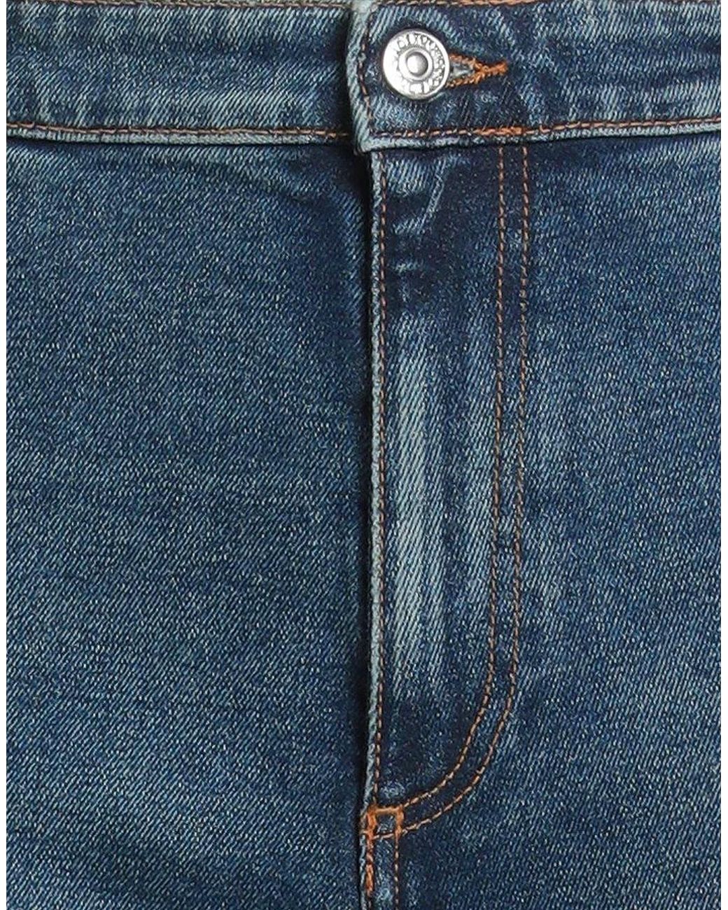 Max Mara Blue Casual Straight-Leg Pants