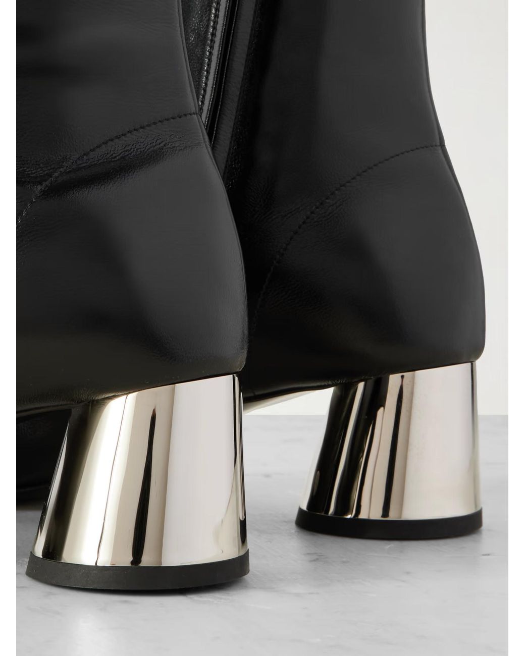 Proenza Schouler Black Glove Ankle Boots