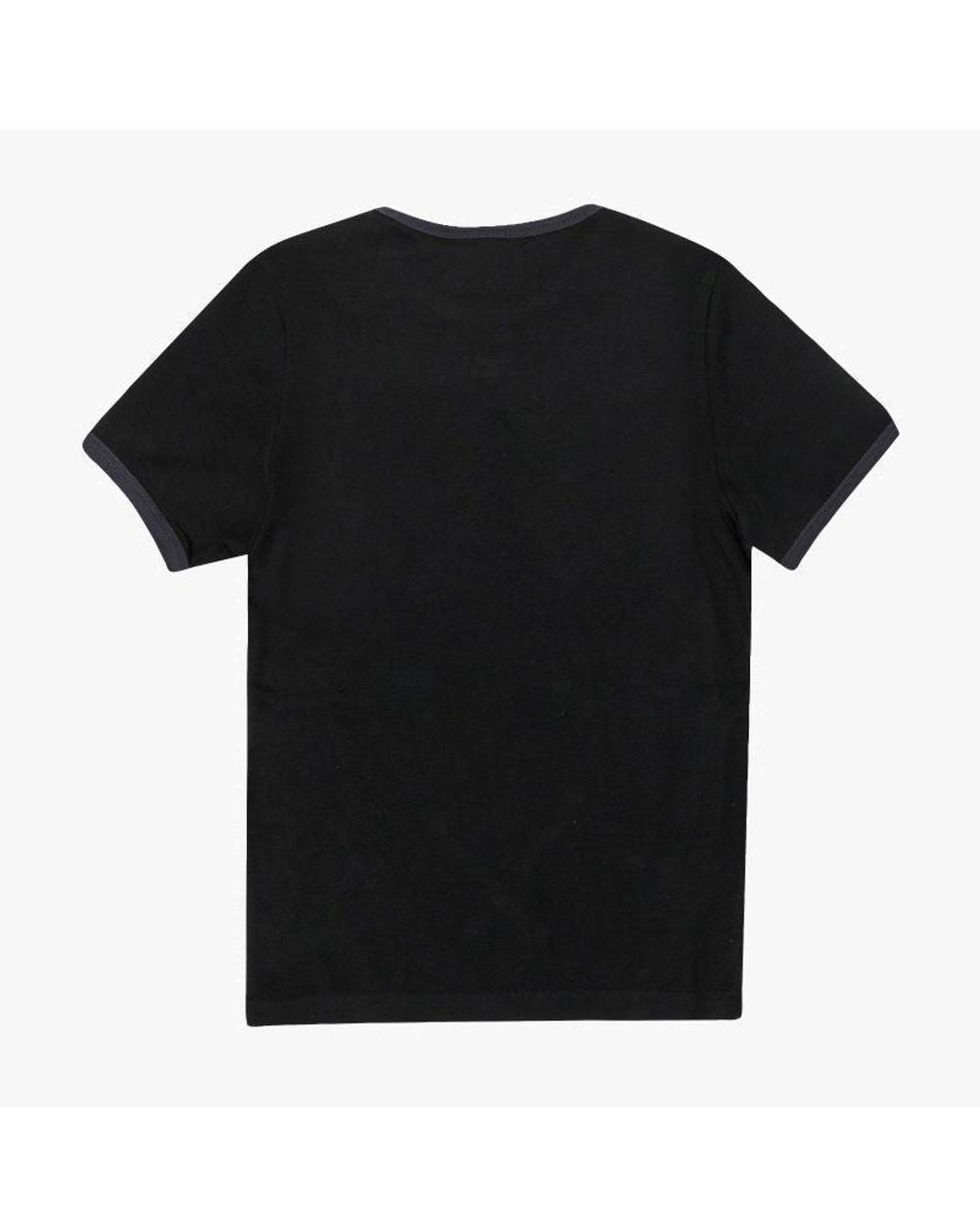 Courreges Black Short-Sleeved T-Shirt