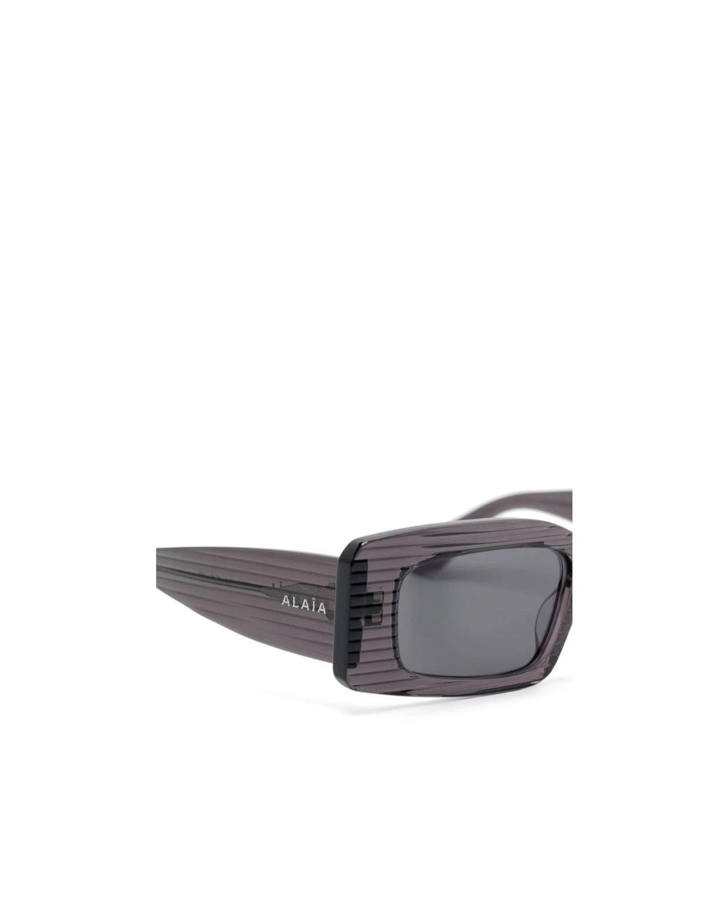 Alaïa White Full Frame Sunglasses