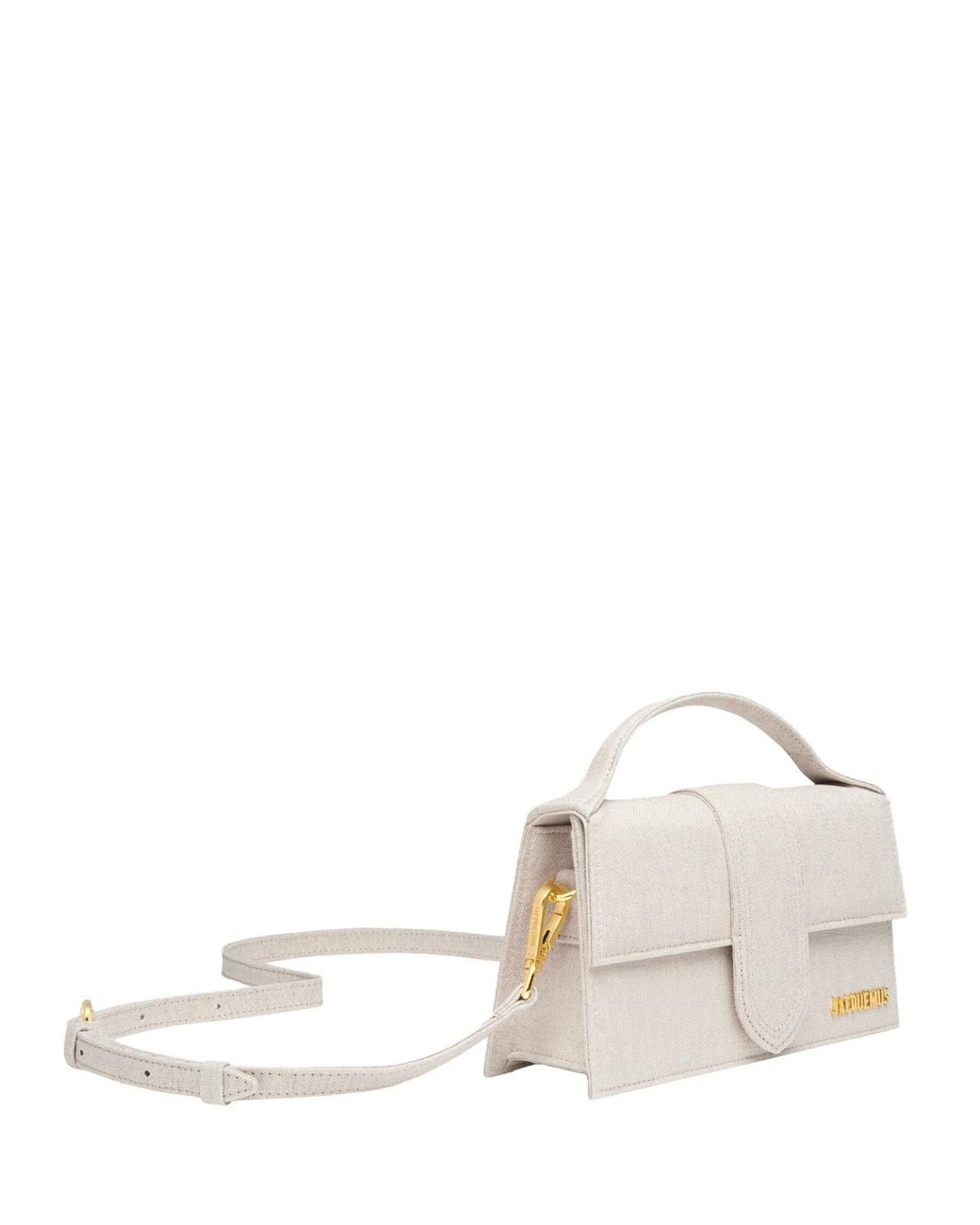 Jacquemus Natural The Large Bambino Crossbody Flap Bag