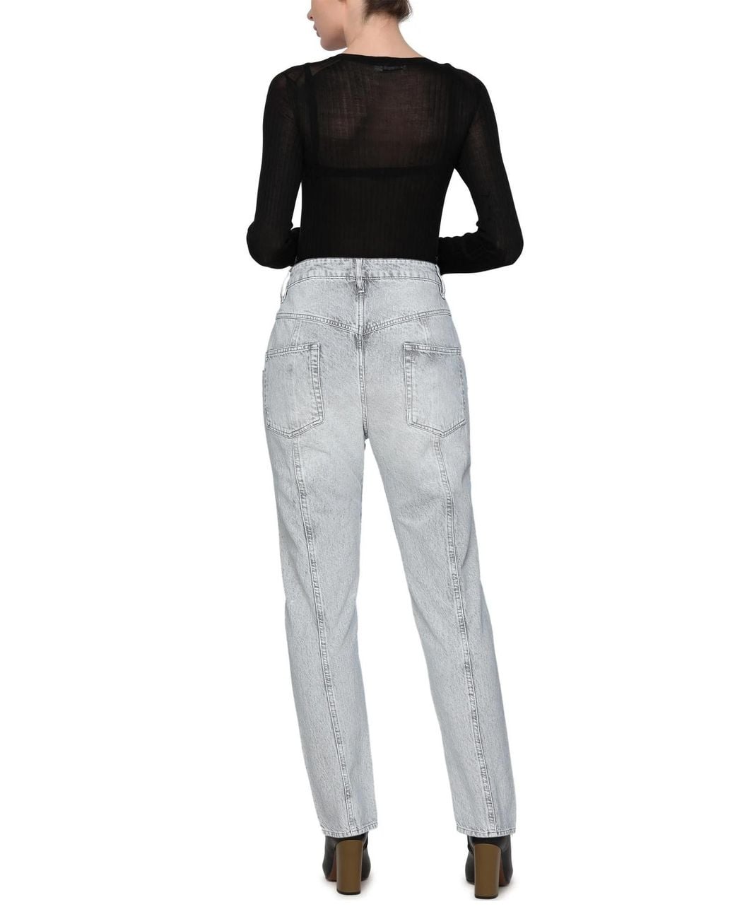 Isabel Marant Gray Skinny Jeans