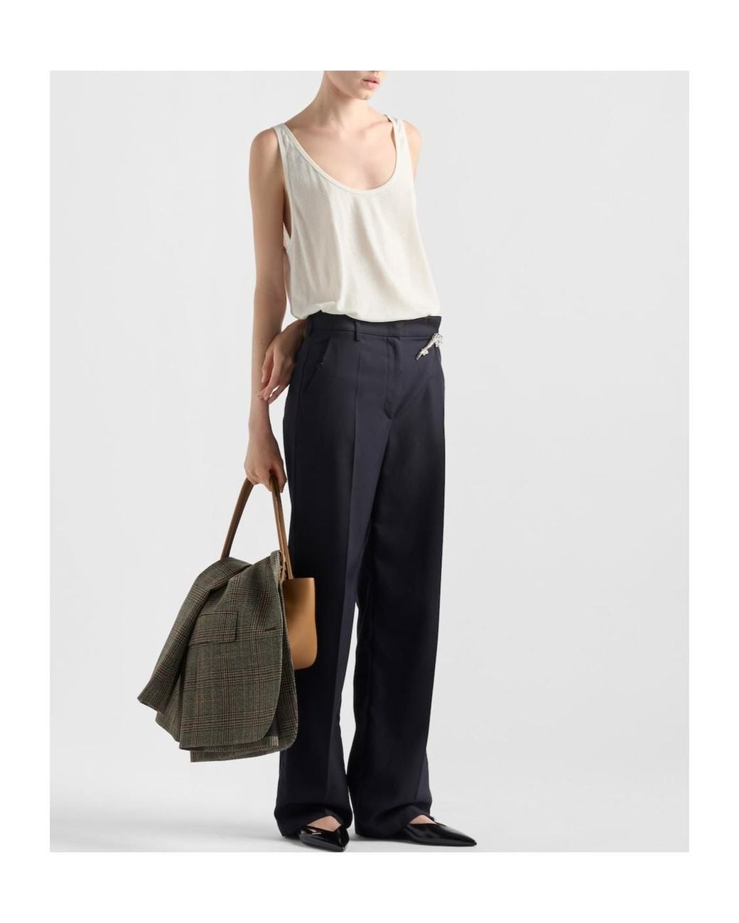Prada Blue Trousers