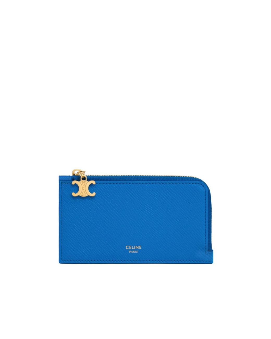 Céline Blue Long Zipped Card Holder