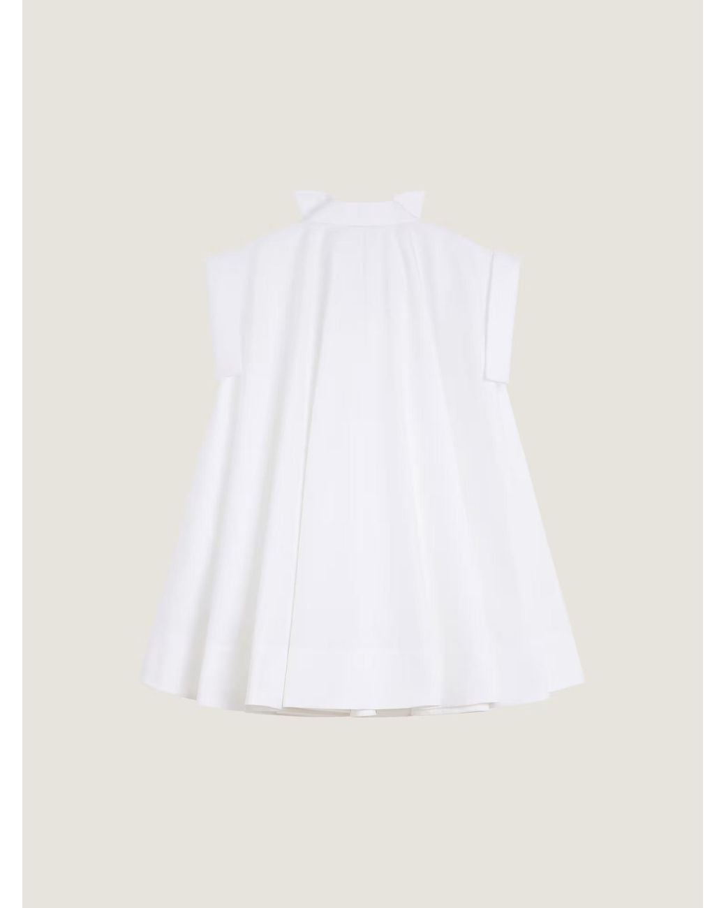 Givenchy White Mini Shirt Dress
